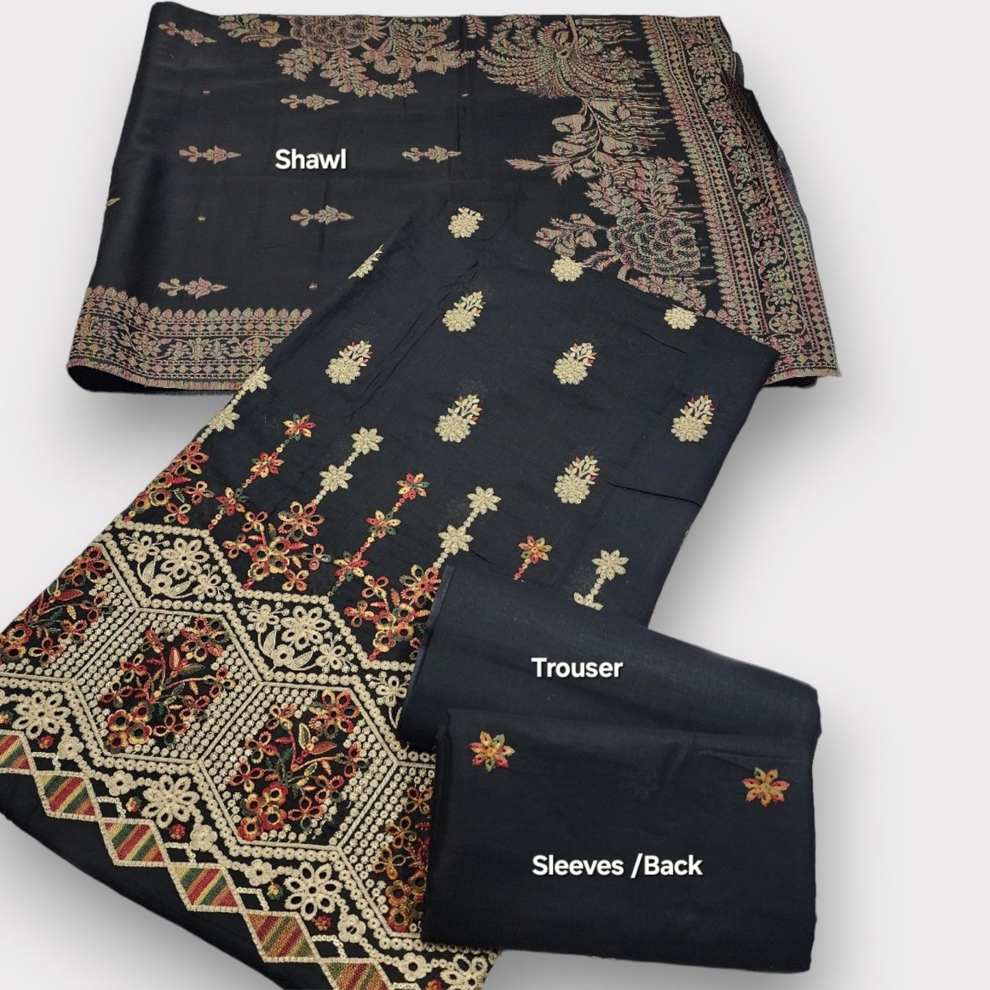 Chikankari 3 Piece Lawn Suit Fancy