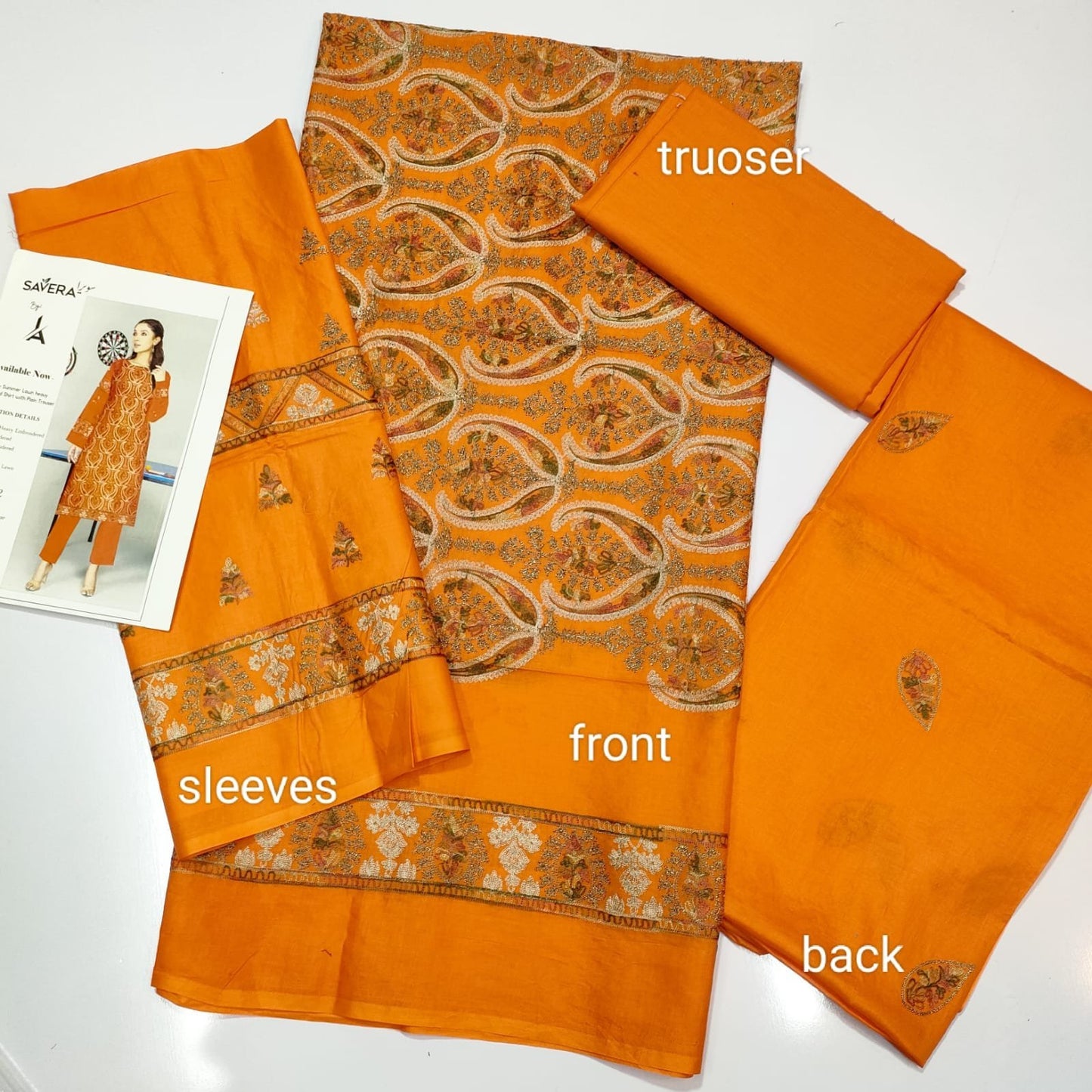 2 Piece Summer Breeze Lawn Embroidered Suit Vol 2