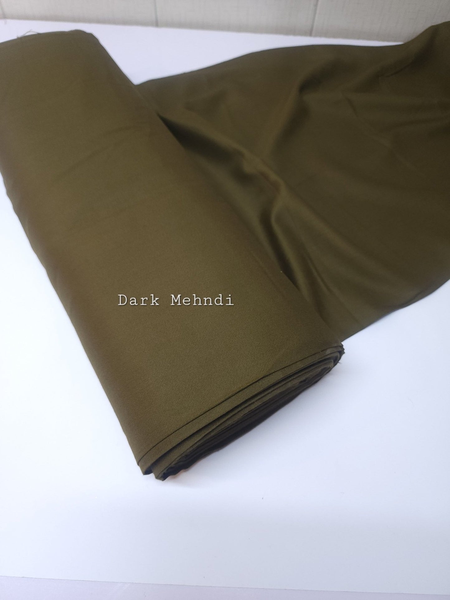 Plain Marina Suit | Dark Mehndi