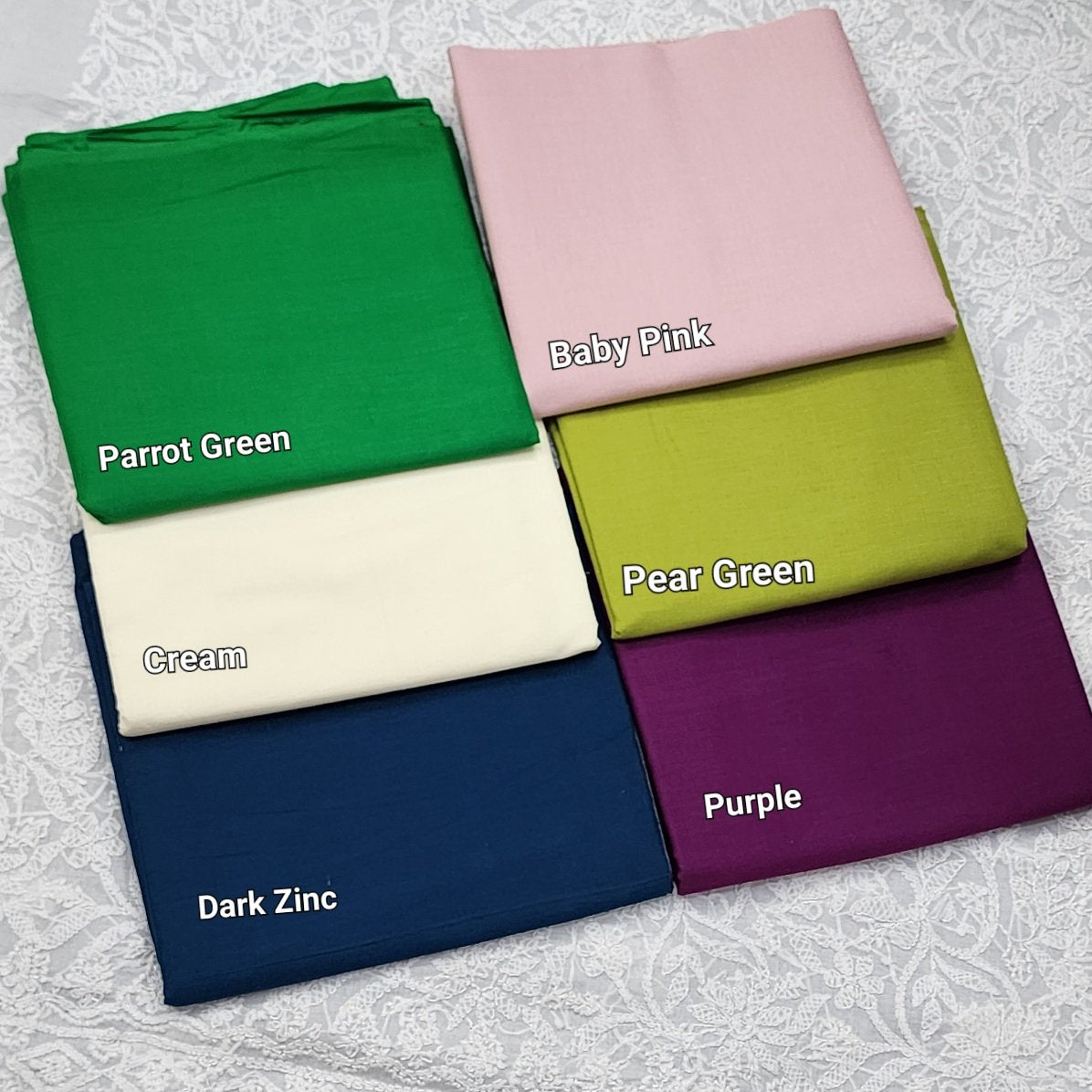 Plain Breeze Cotton 2 PC Suit | 5 Meters | Royal Blue