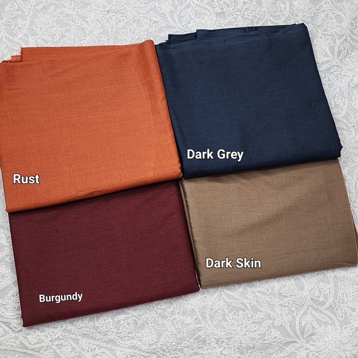 Plain Breeze Cotton 2 PC Suit | 5 Meters | Royal Blue