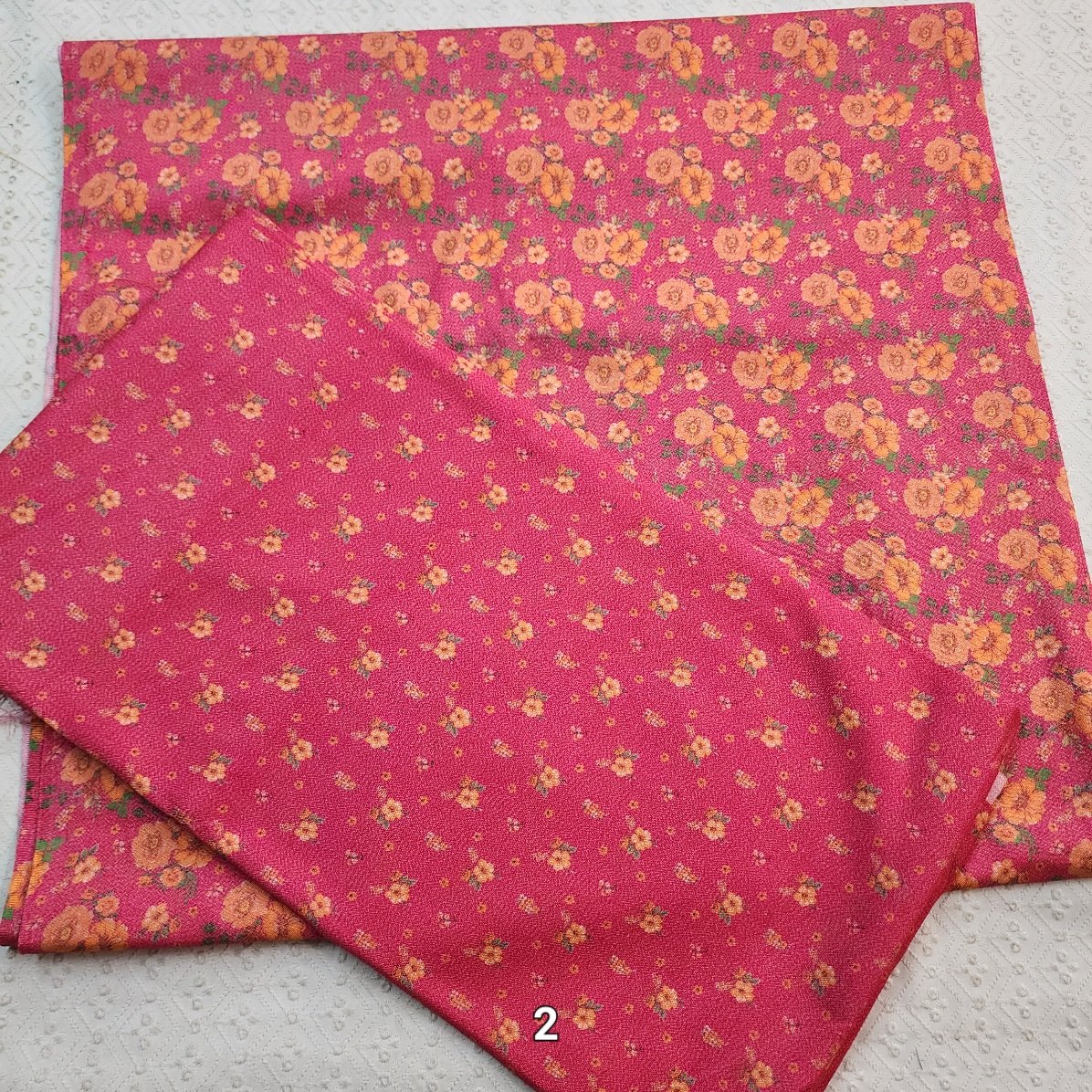 Printed Arabic Linen Suit | 2 Pc