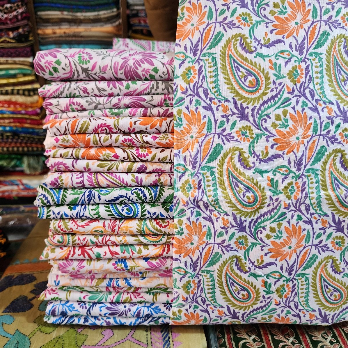 Lawn 2 Piece Block Printed Suits