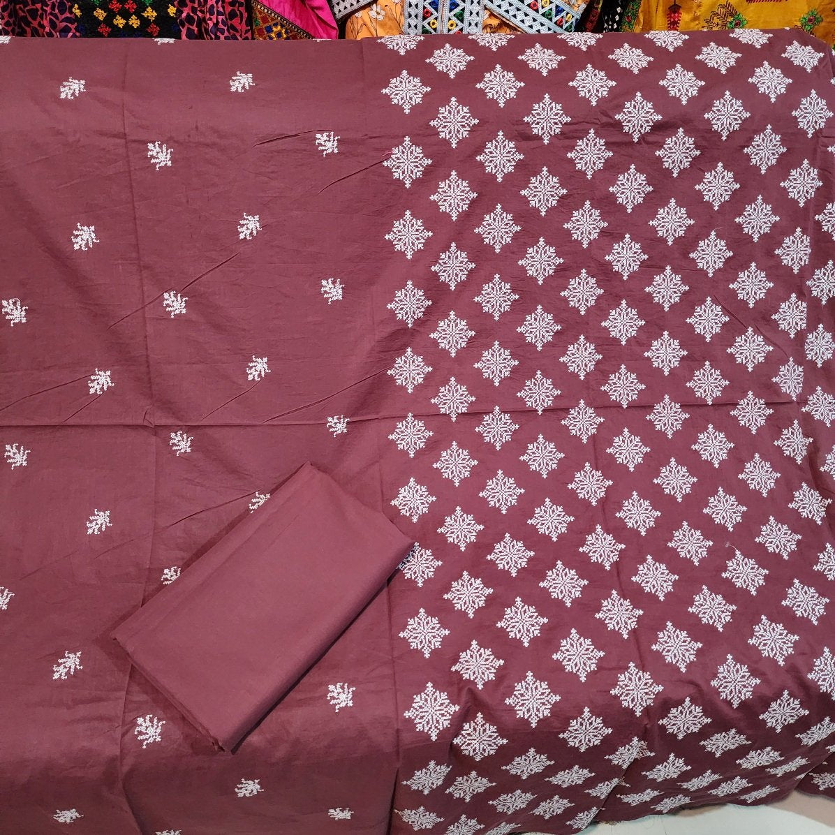 Breeze Lawn 2 Pc Embroidered Suits