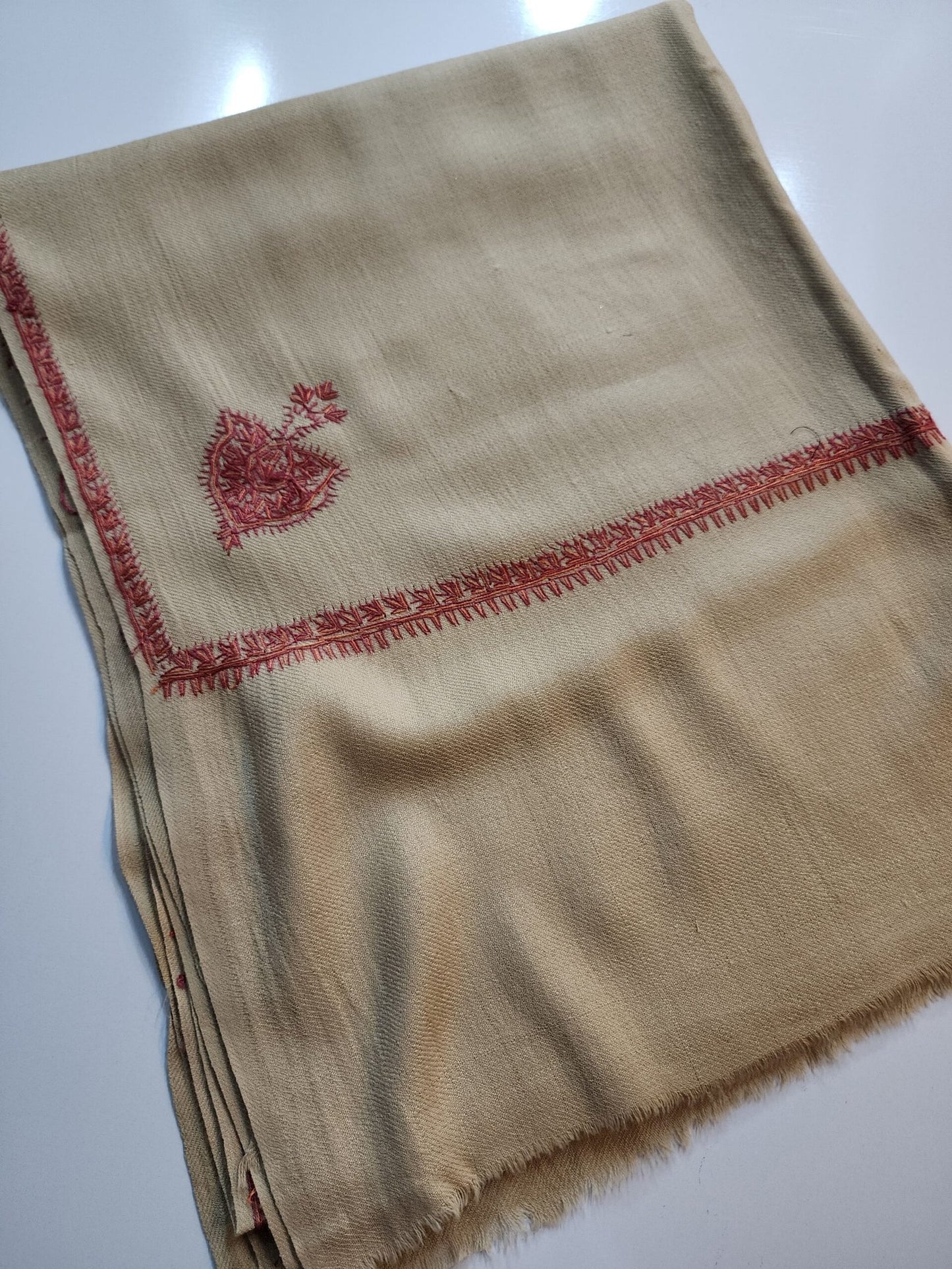 Pashmina Stole | Hand Embroidered Stole in Sale Price Perfect For Gifts 80x28 inches