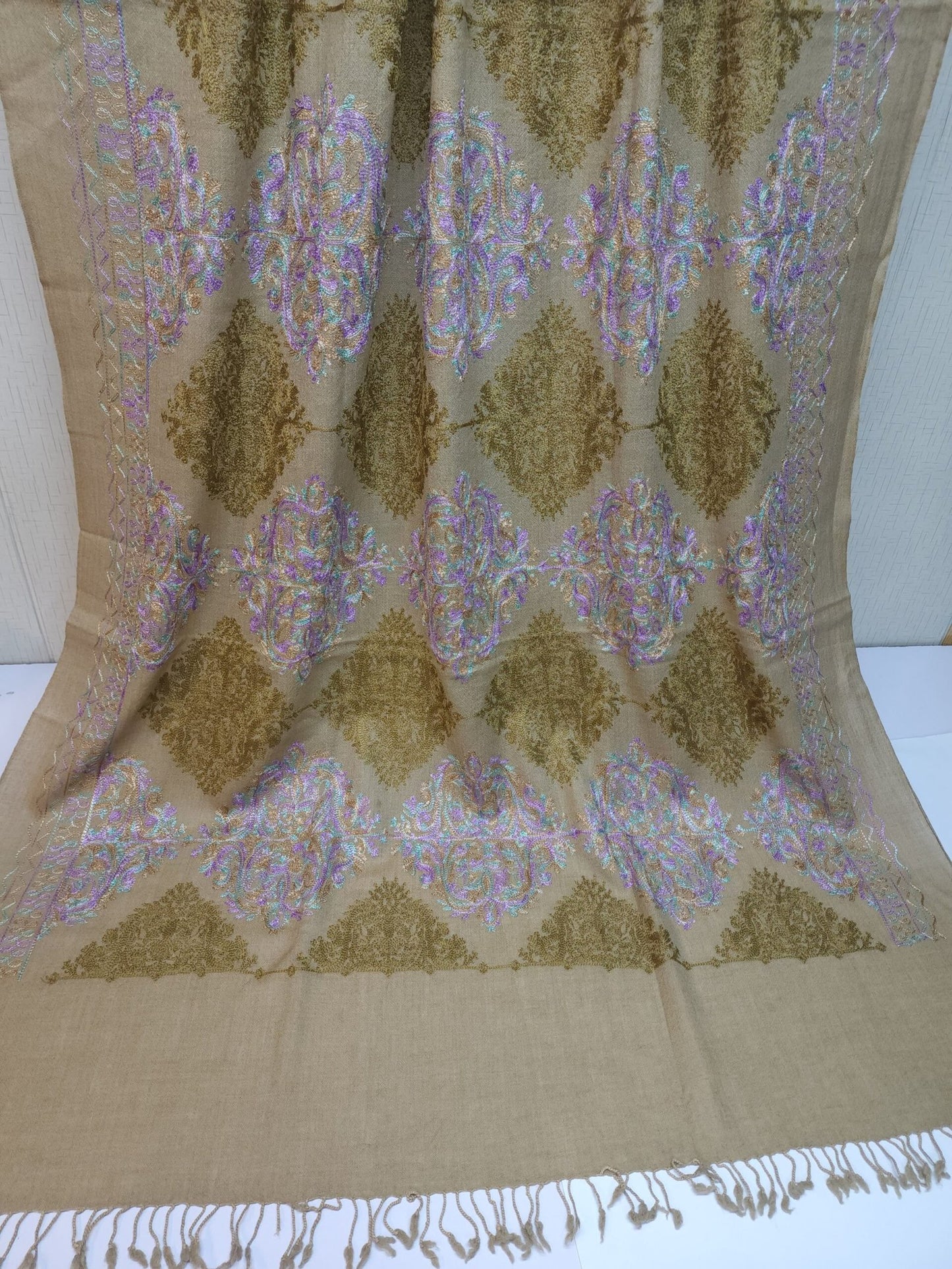 Swat Woolen Shawl Handmade | Beautiful Islampur Handmade Shawl 2.5 Yards Perfect Gift