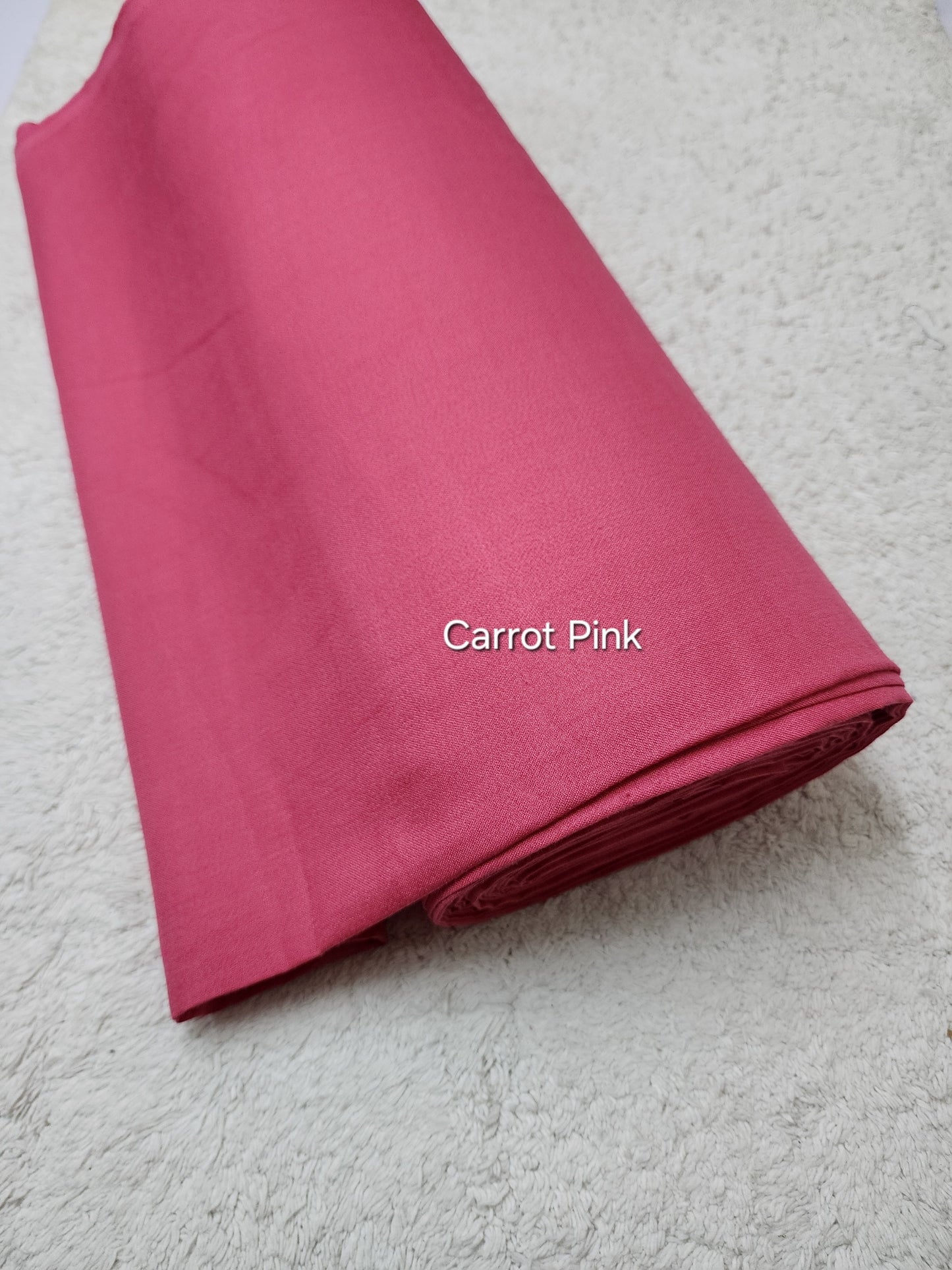 Plain Marina Suit | Carrot Pink