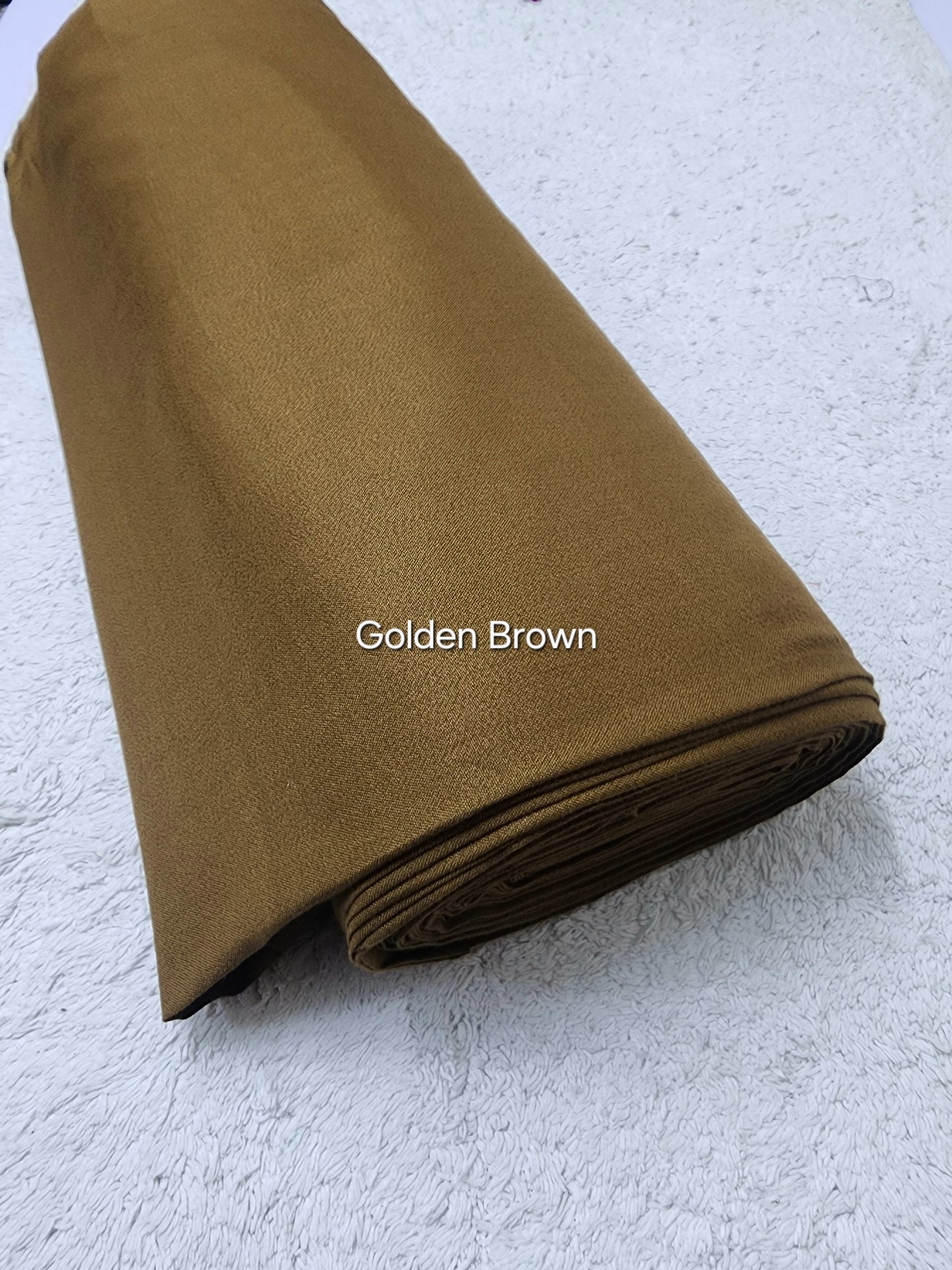 Plain Marina Suit | Golden Brown