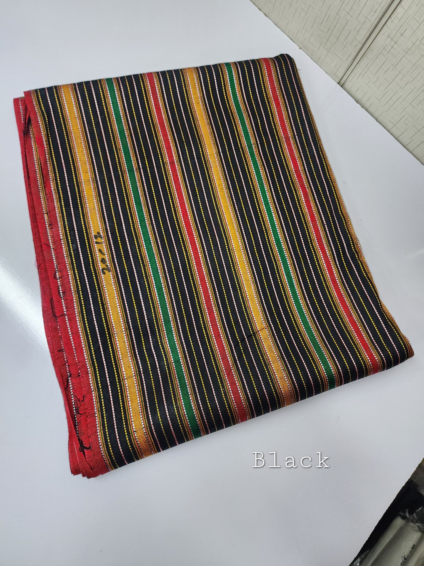 Susi Unstitched Shalwar Fabric | Black Multi