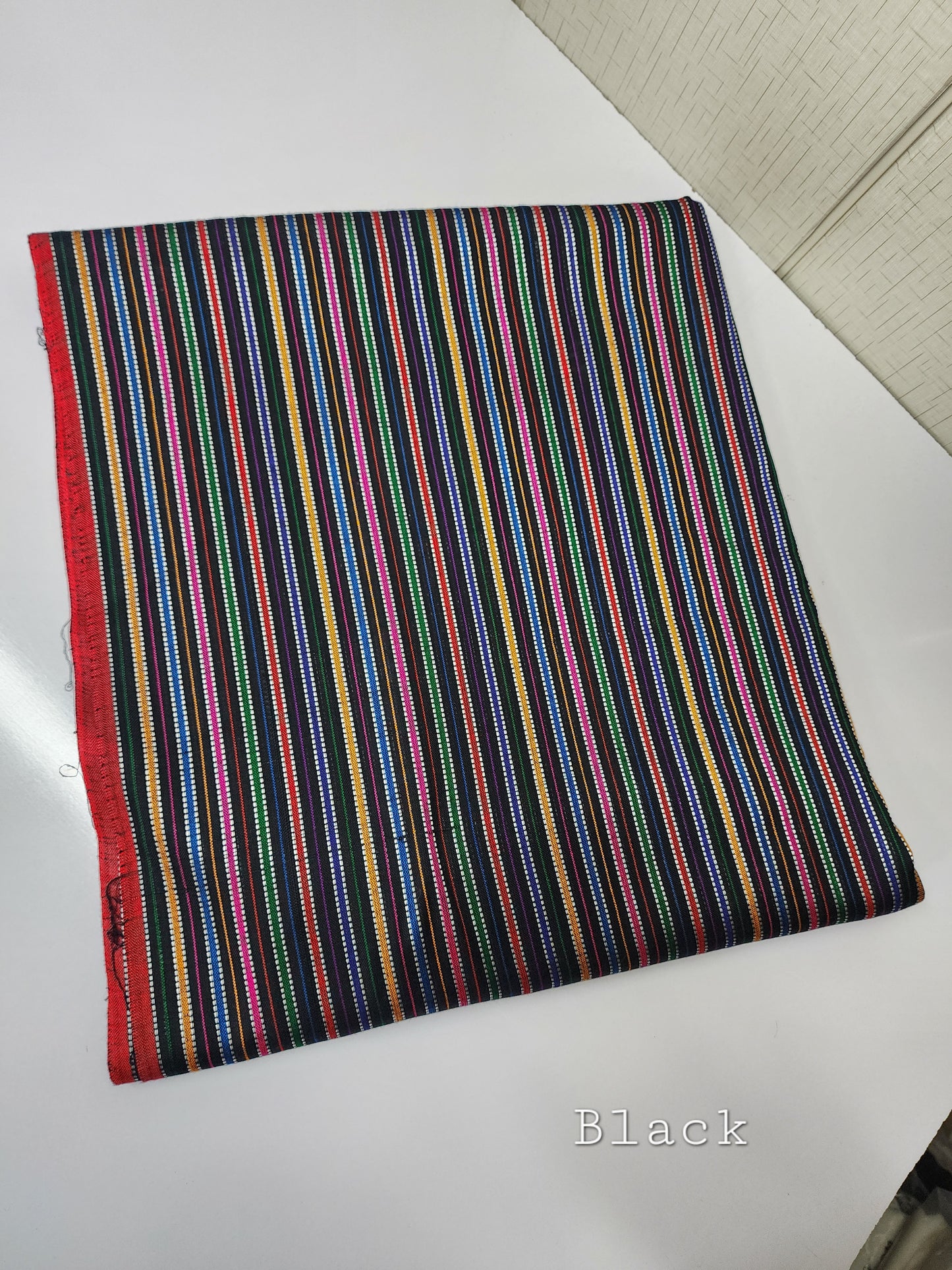 Susi Unstitched Shalwar Fabric | Black Multi