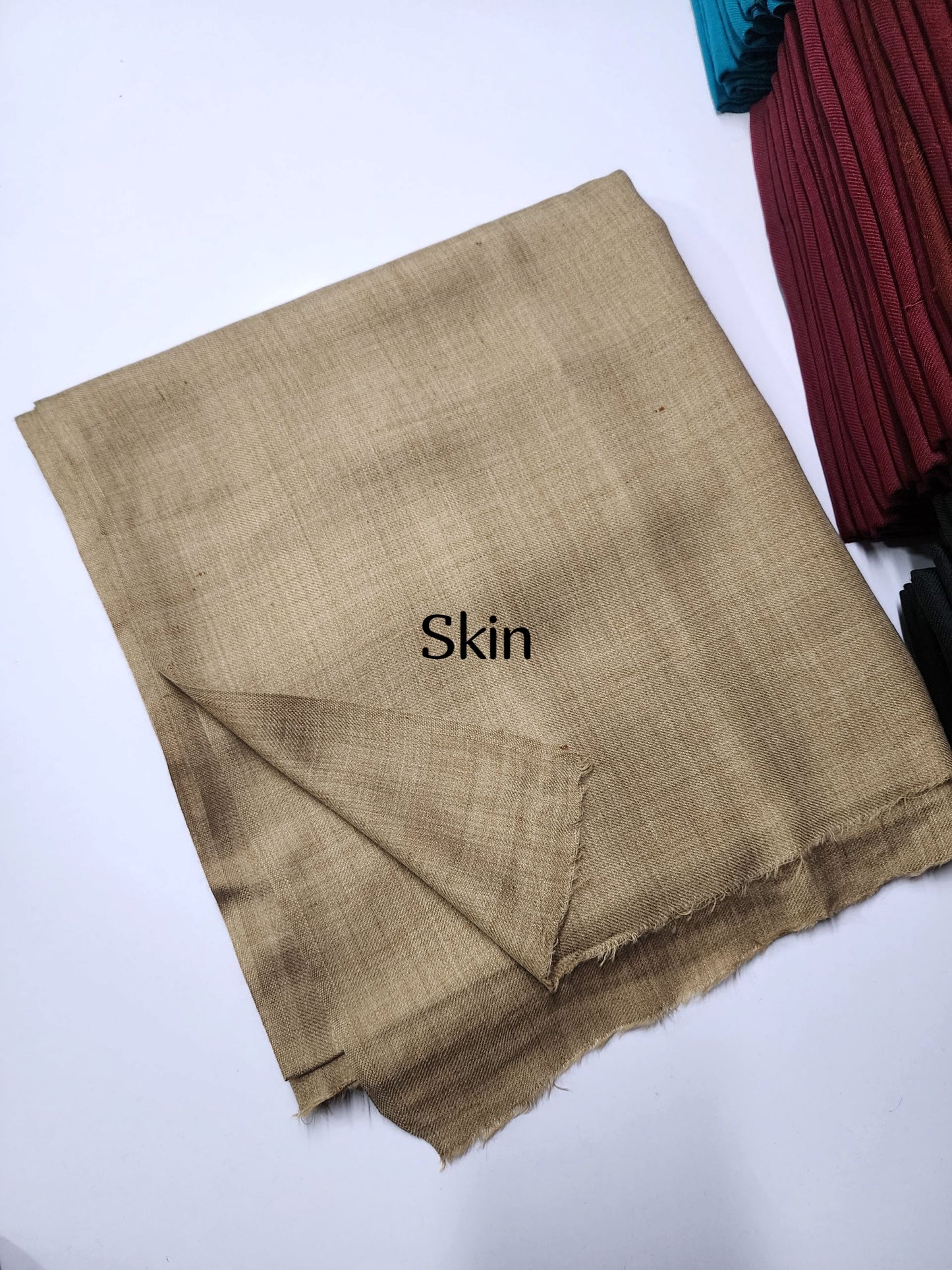 Plain Pashmina Shawl Soft and Lightweight No 1 Best Selling Shawl | Skin