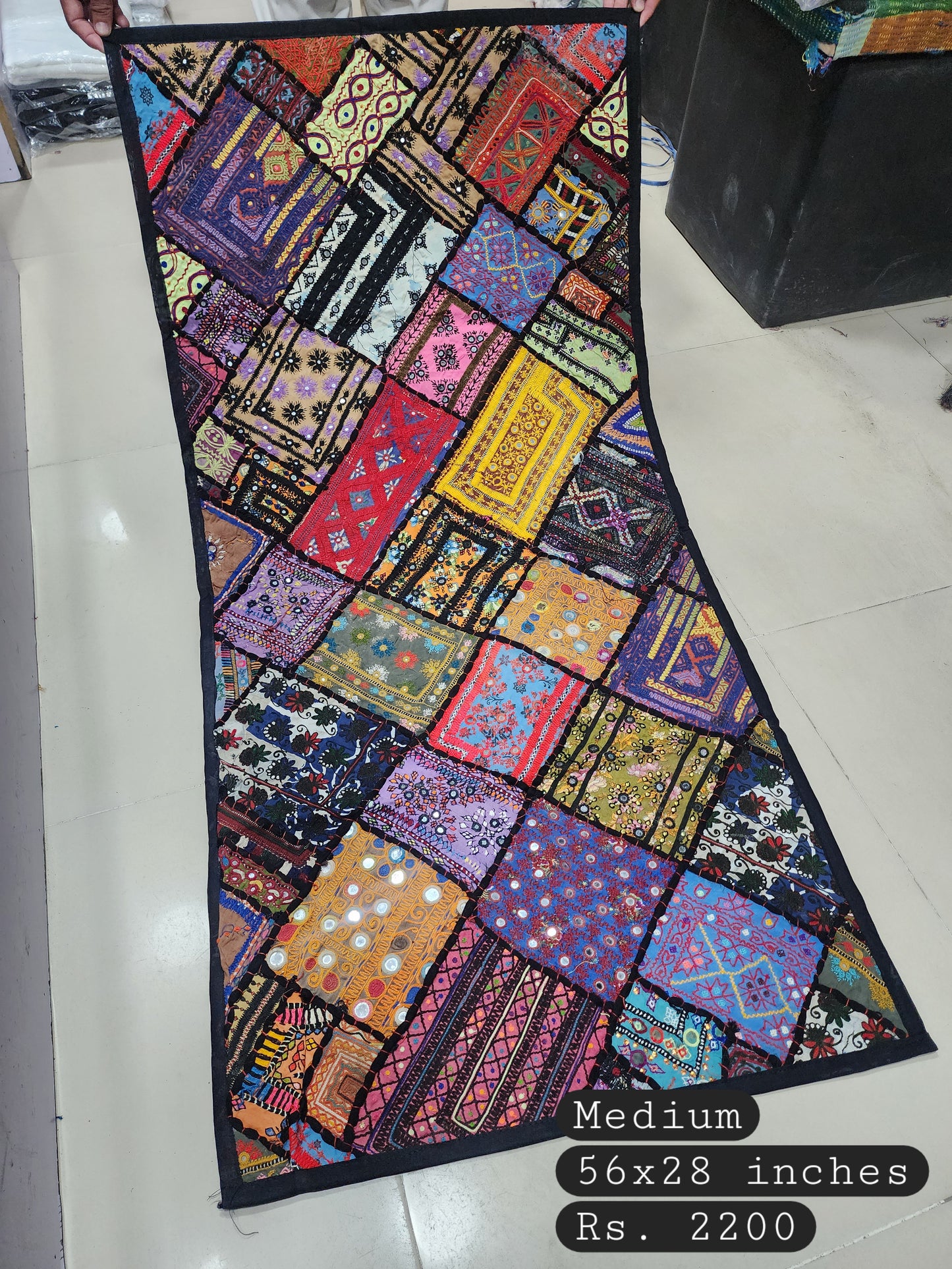 Wall Hanging | Handmade Patch Work Embroidery Medium