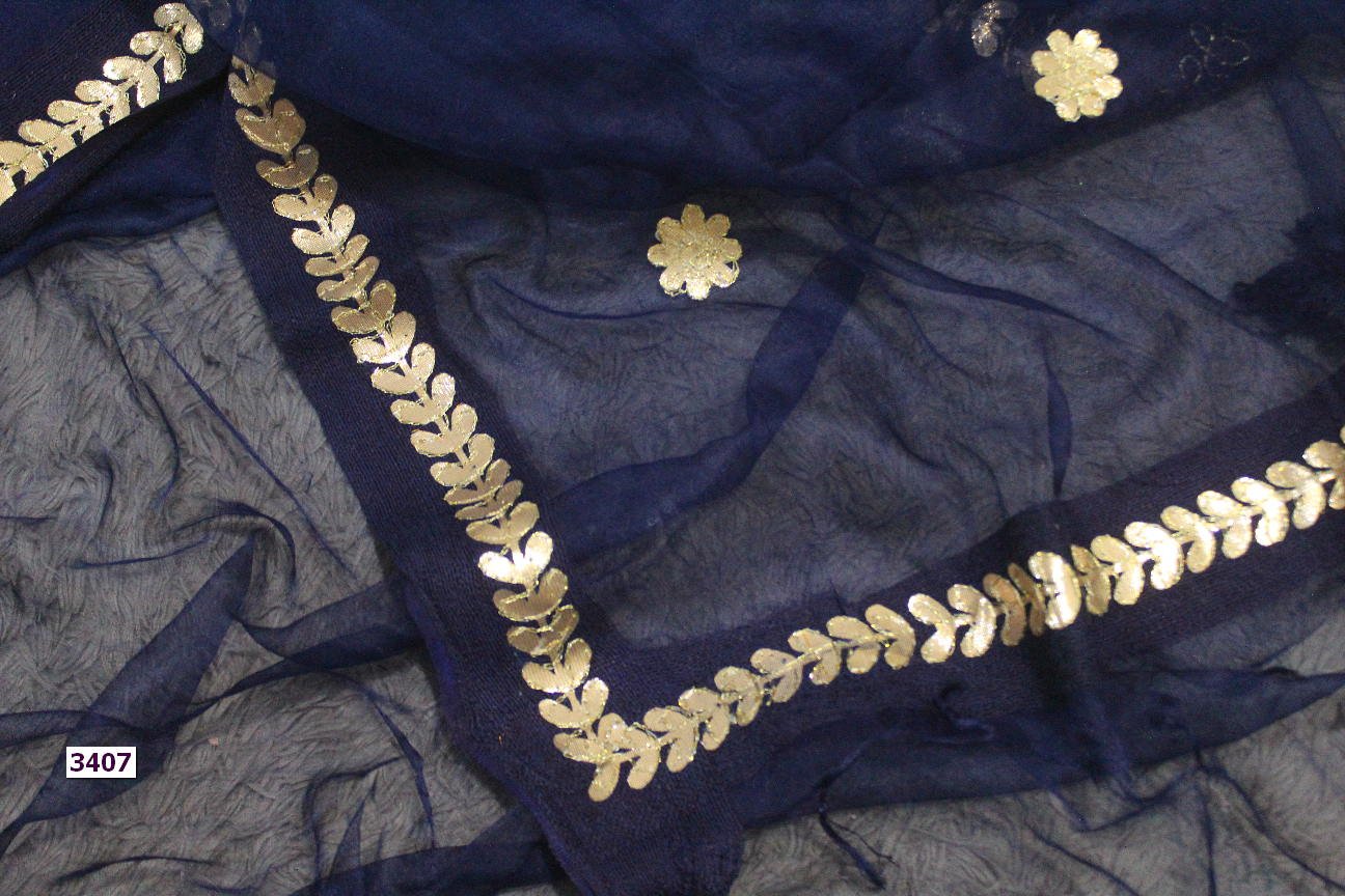 Fancy Gota Work Organza Dupatta