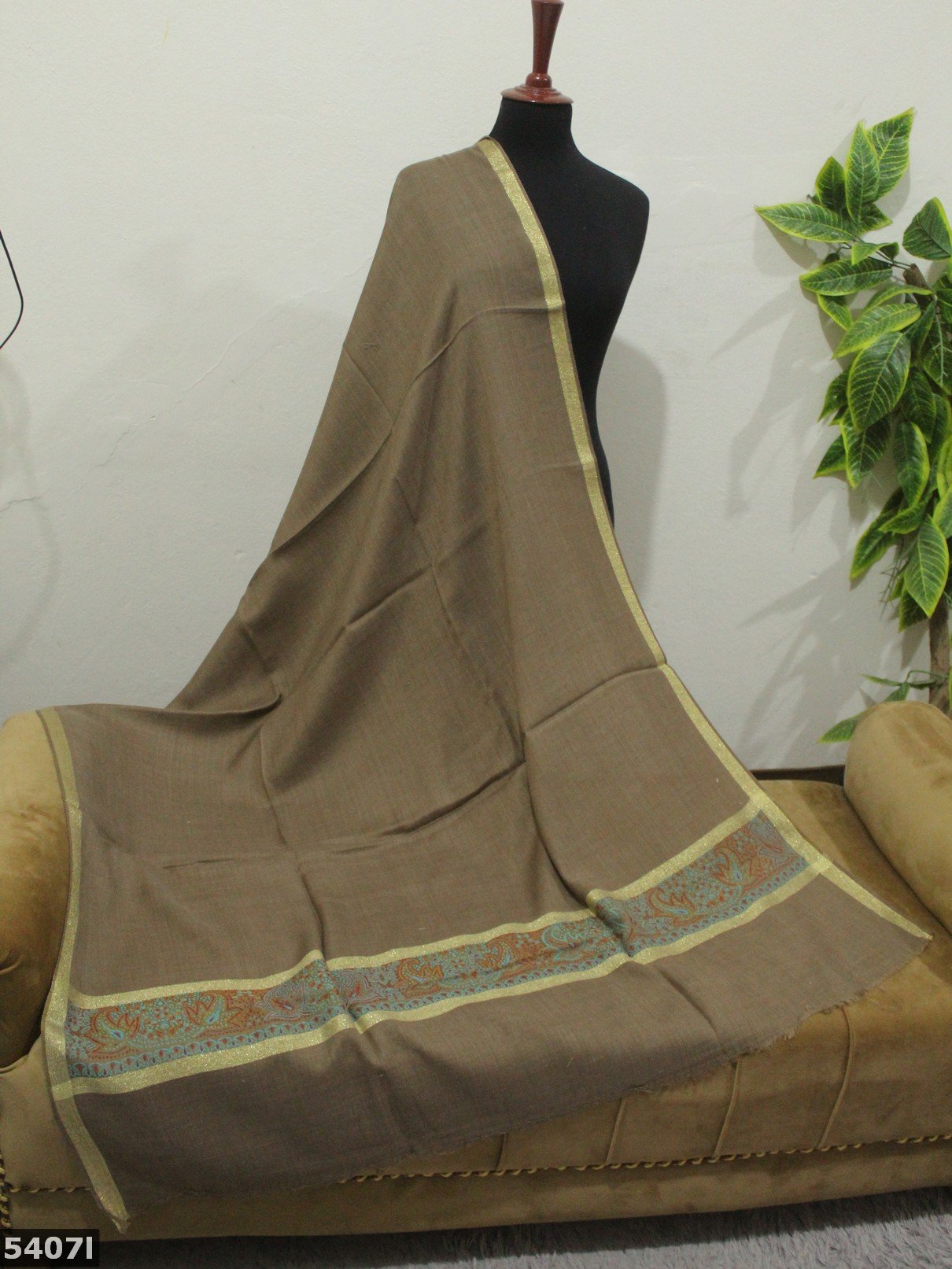 Pashmina Kani Palla Shawl