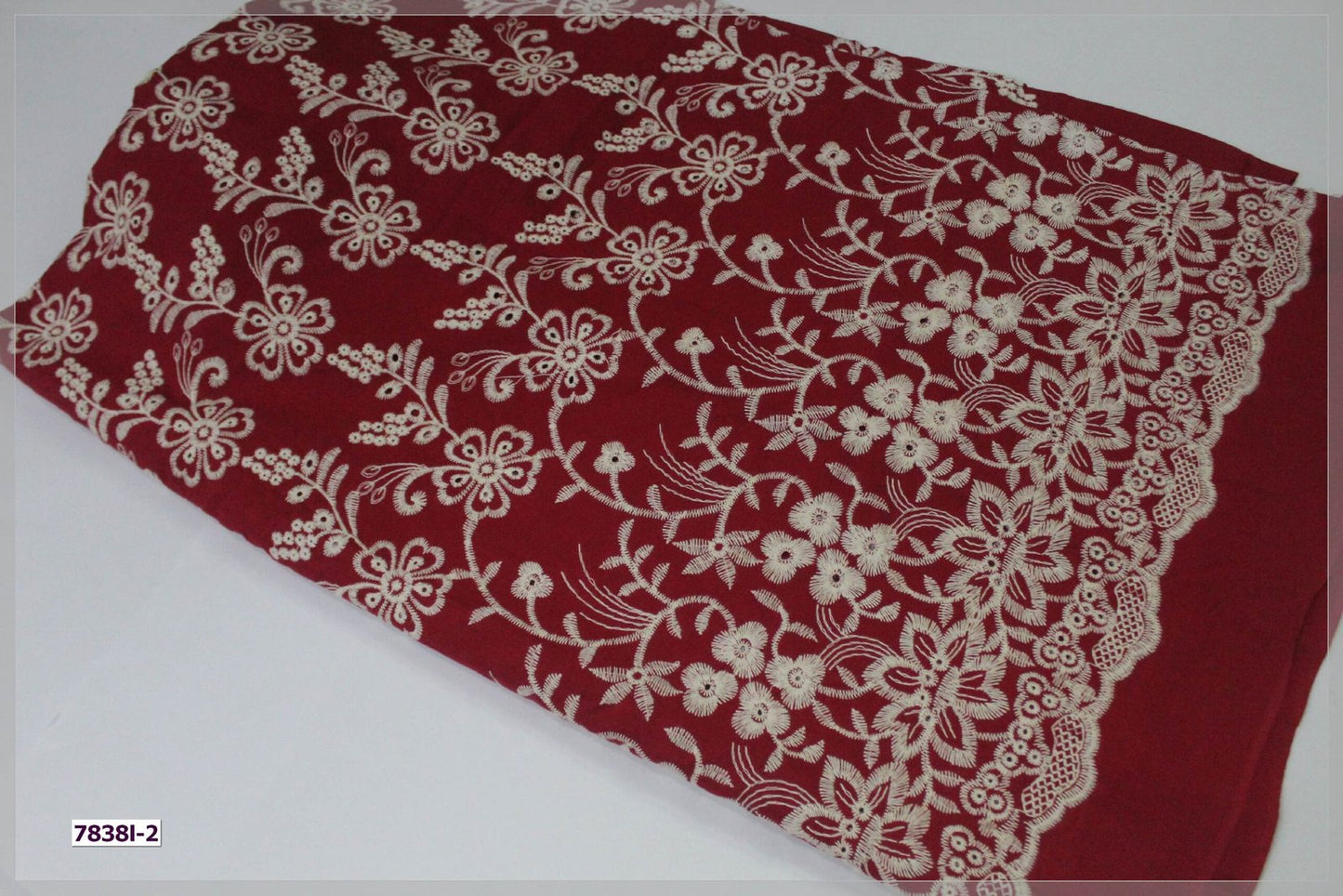 Chikan Unstitched Shirt Bareeze Lawn