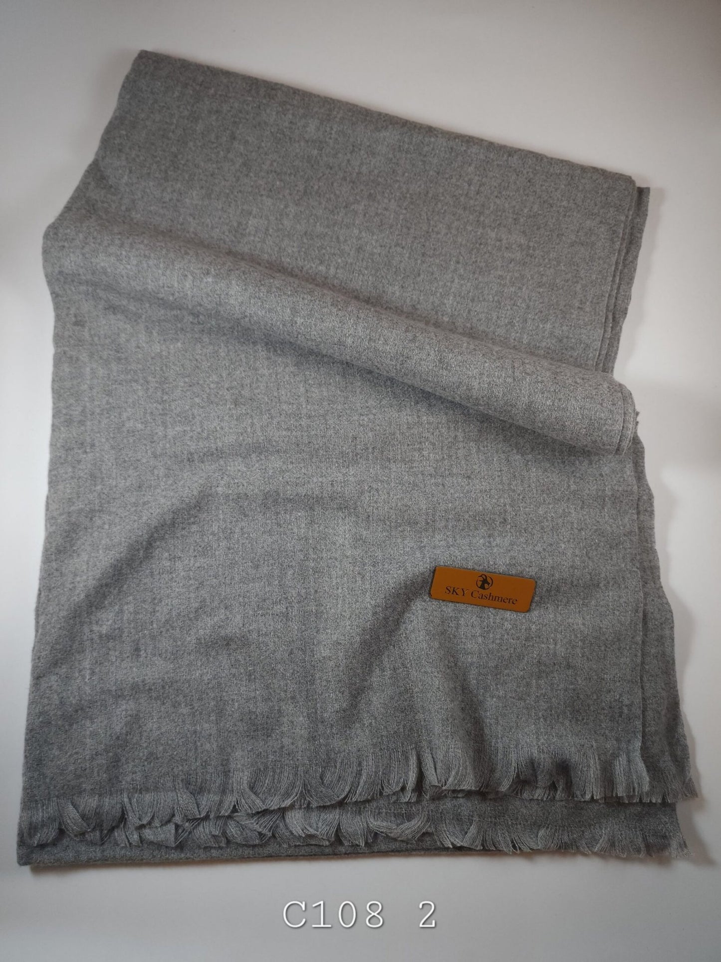 Sky Cashmere Pashmina Stole Soft and Fine Material Perfect for Gifts | Grey