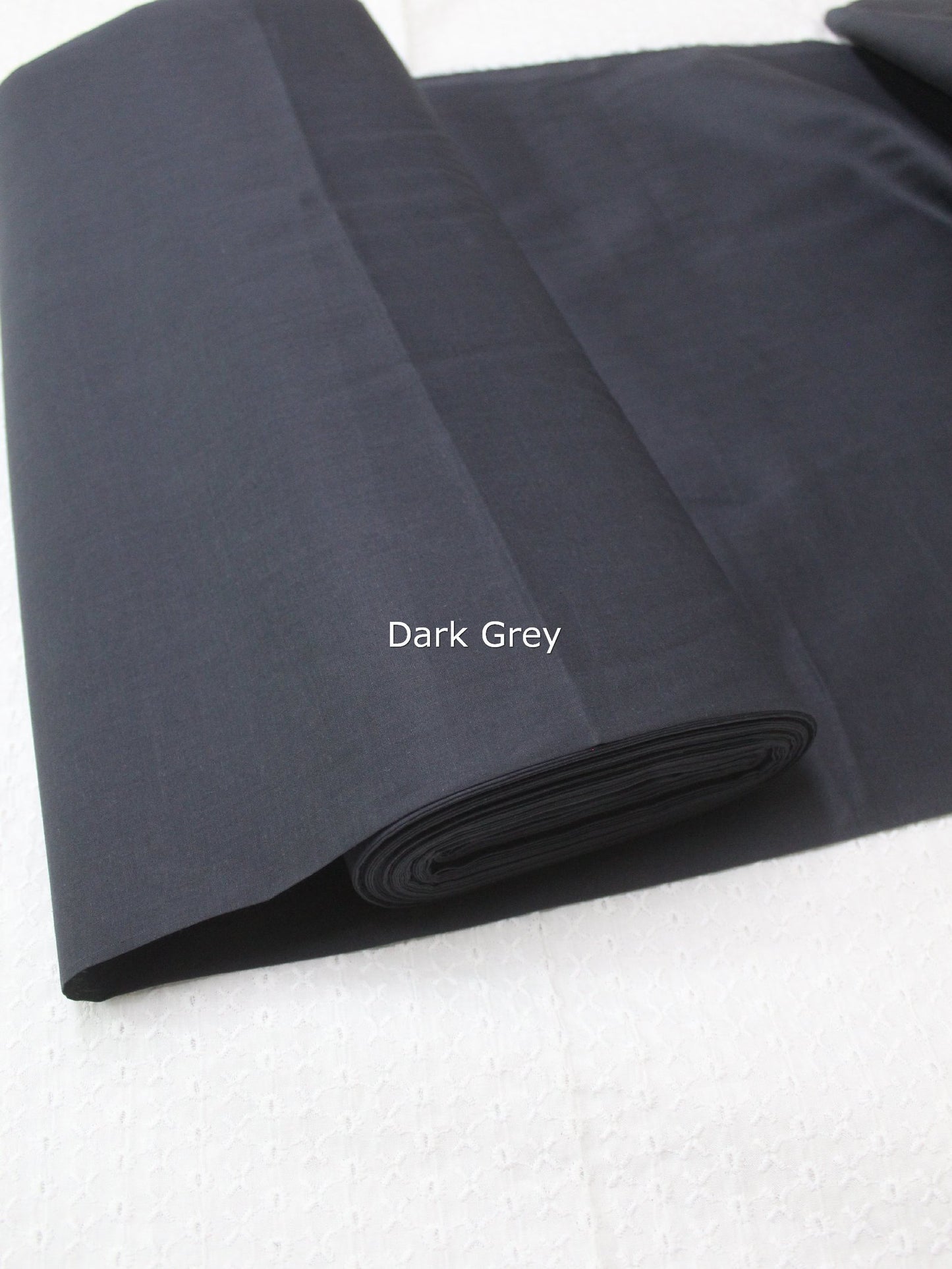 Plain Breeze Cotton 2 PC Suit | 5 Meters | Dark Grey