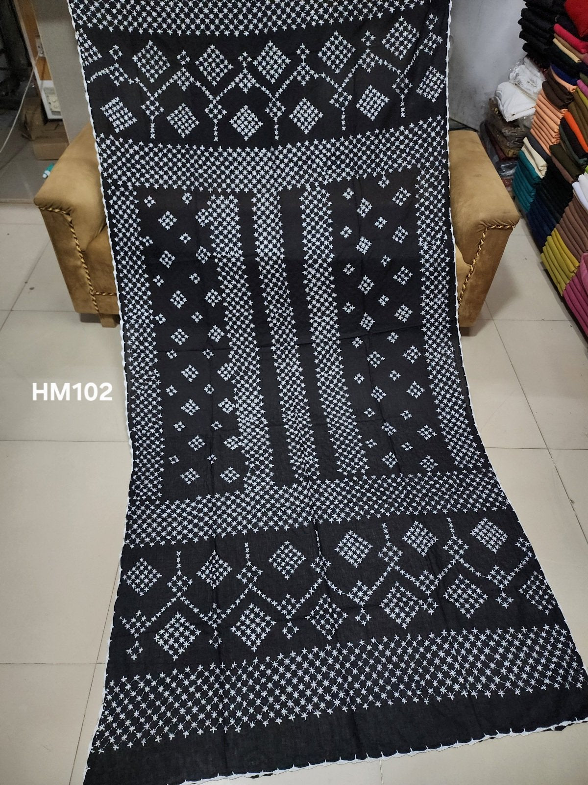 Handmade Shawl Pure Lawn Soft and Fine Handmade Shawl Perfect Gift