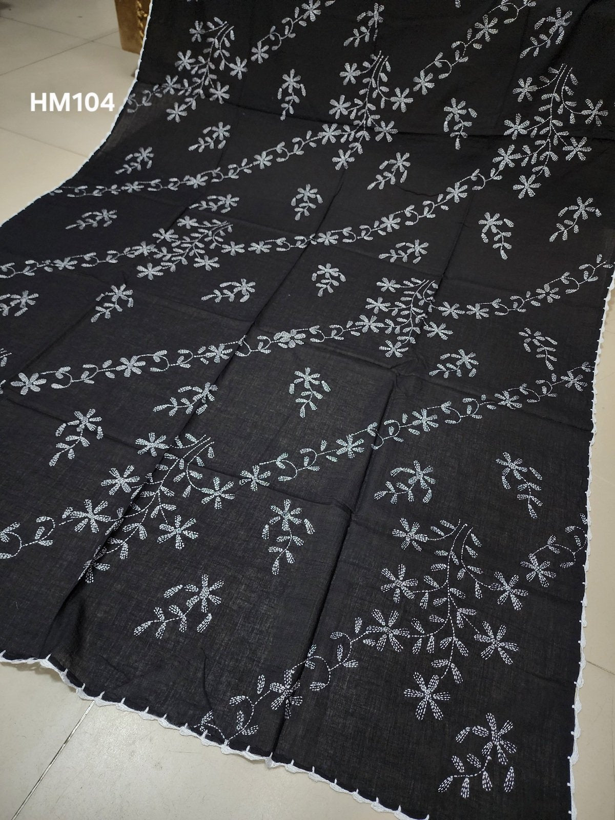 Handmade Shawl Pure Lawn Soft and Fine Handmade Shawl Perfect Gift HM104