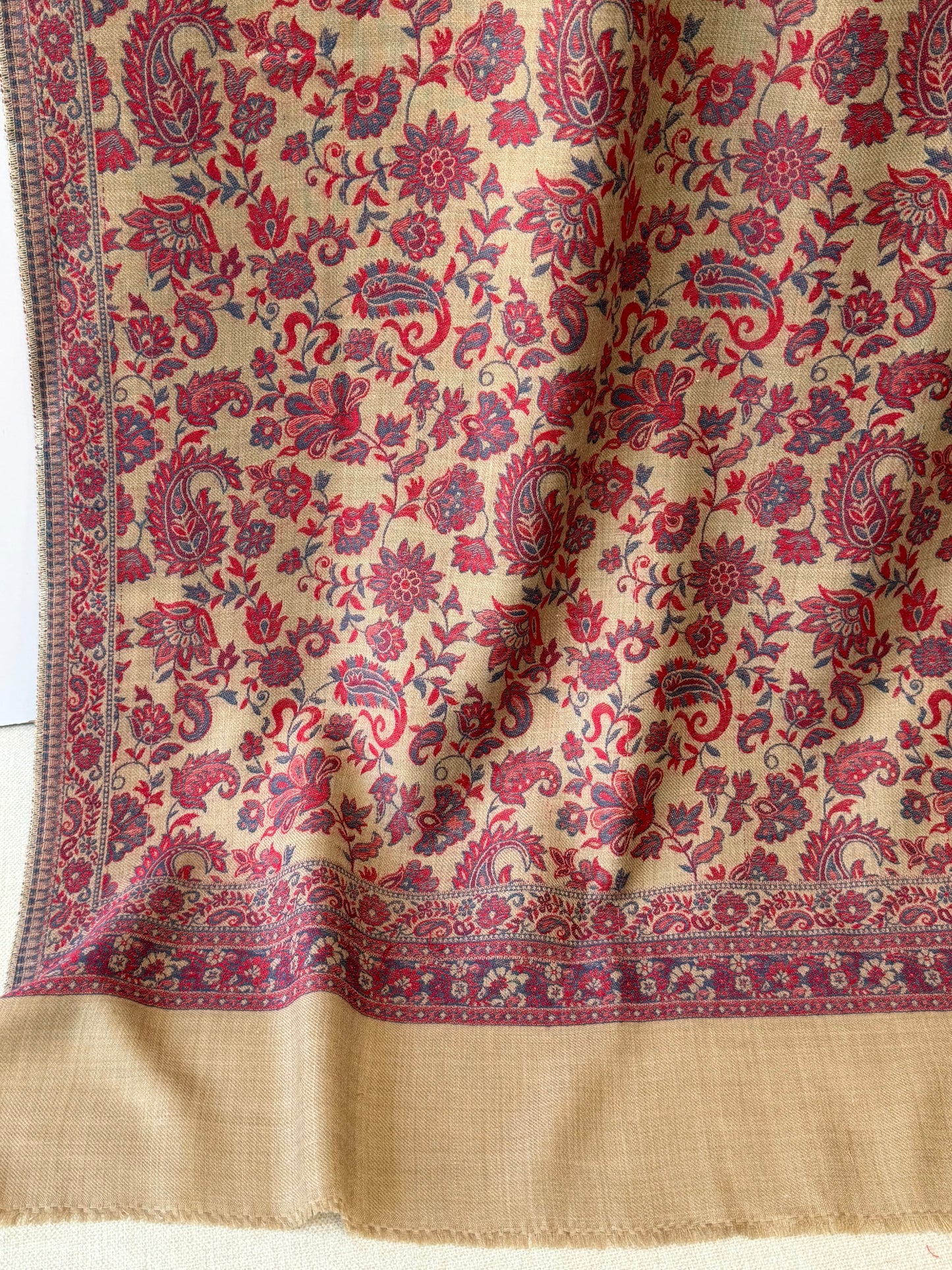 2 Piece Chiffon Embroidered Suit