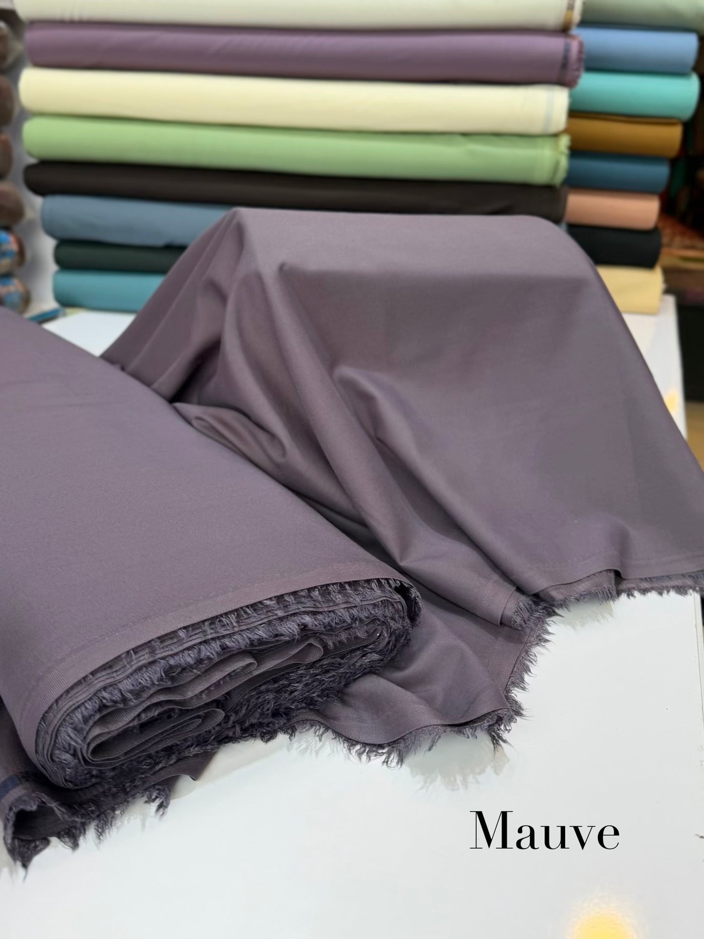 Gents Soft Finish Wash n Wear Suit Mid Season | Mauve