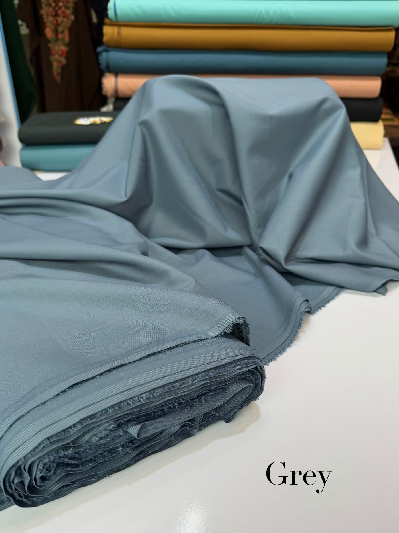 Gents Soft Finish Wash n Wear Suit Mid Season | Grey