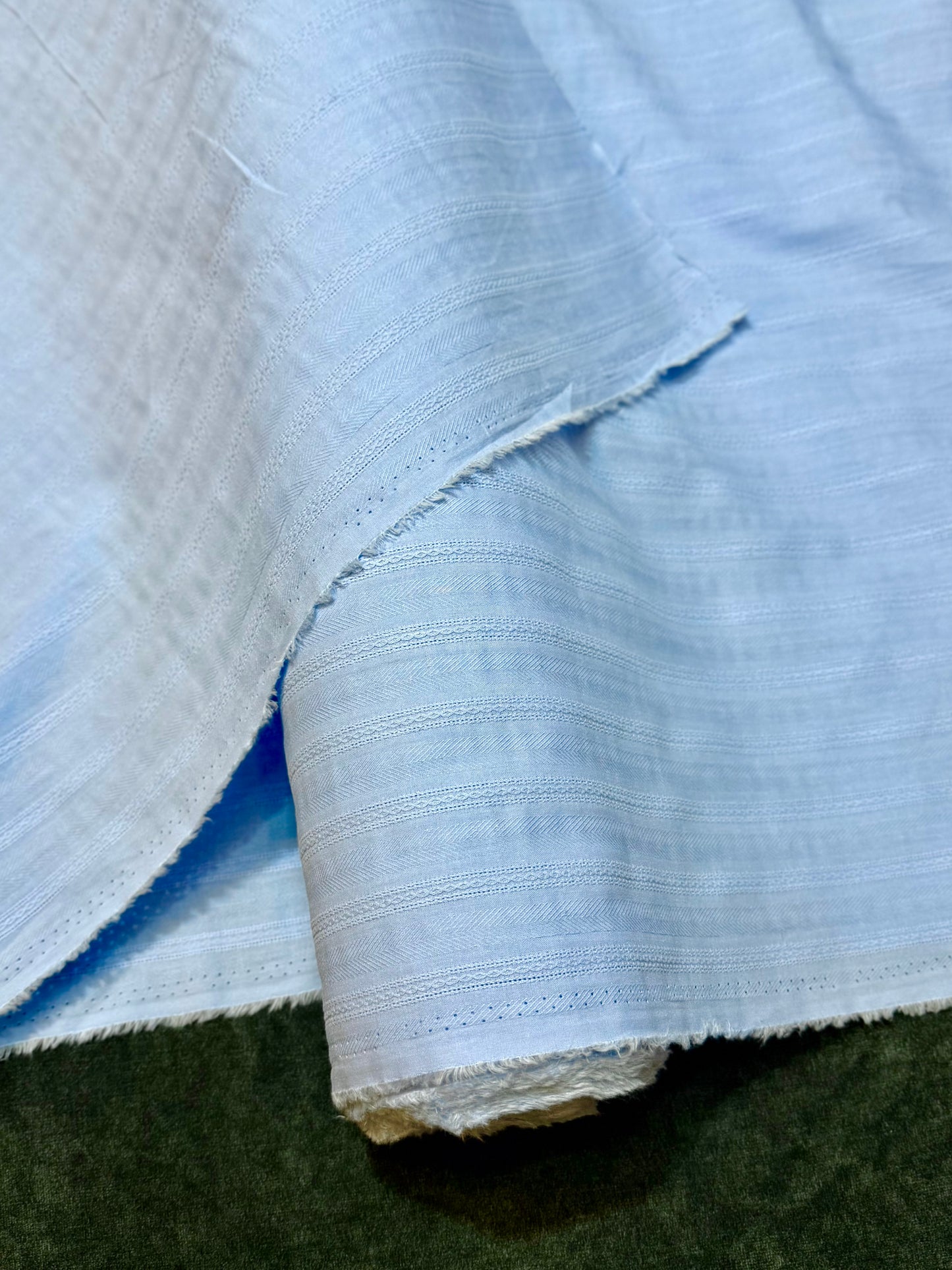 Doria Lawn 2 Piece Suit Big Arz Pure and Fine Lawn | Light Blue