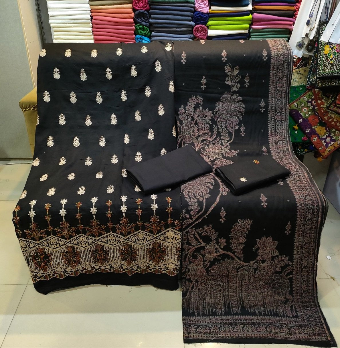 Chikankari 3 Piece Lawn Suit Fancy