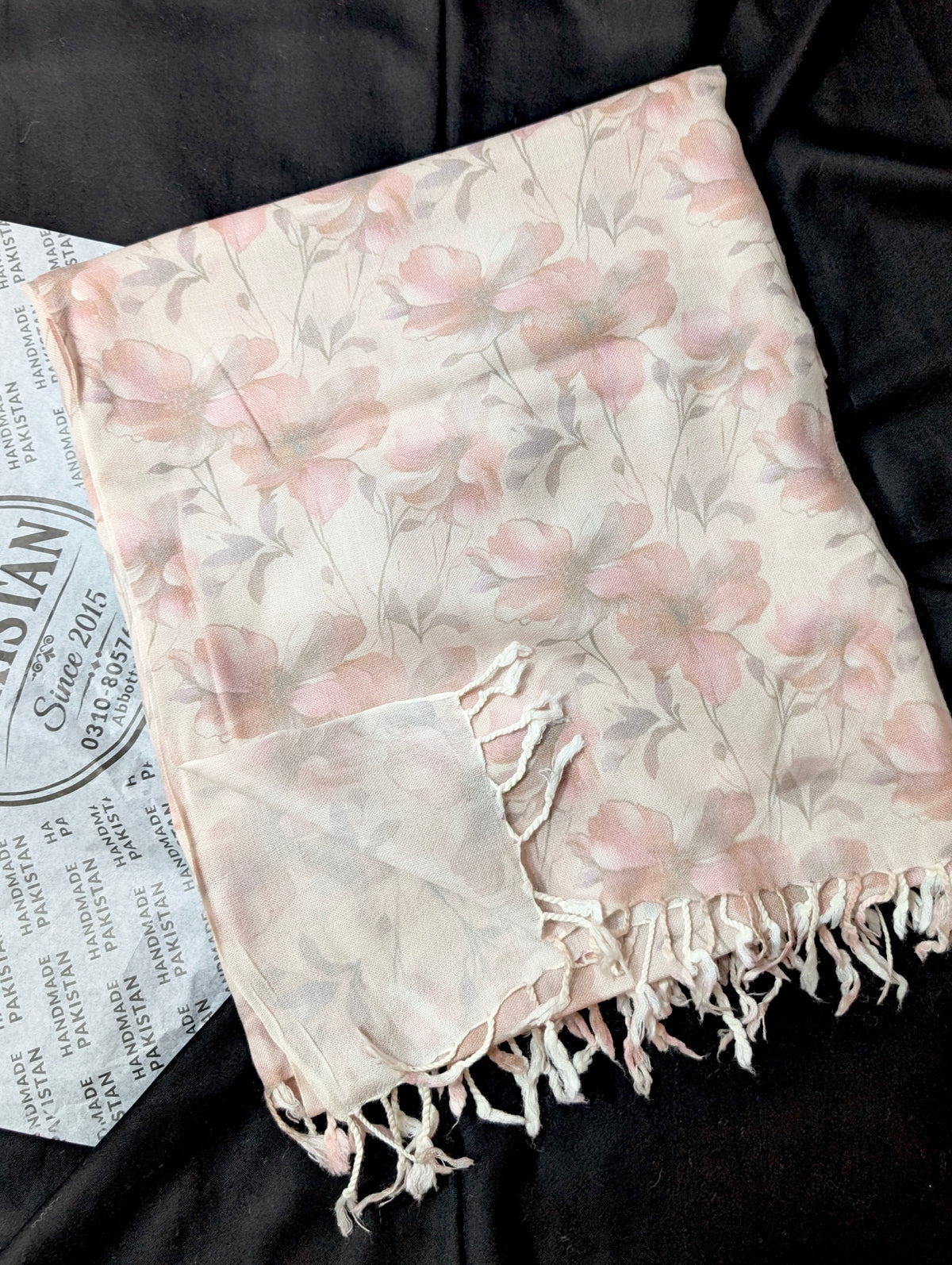 Printed Wool Pashmina Shawl | Soft and Fine Shawl Very Lightweight