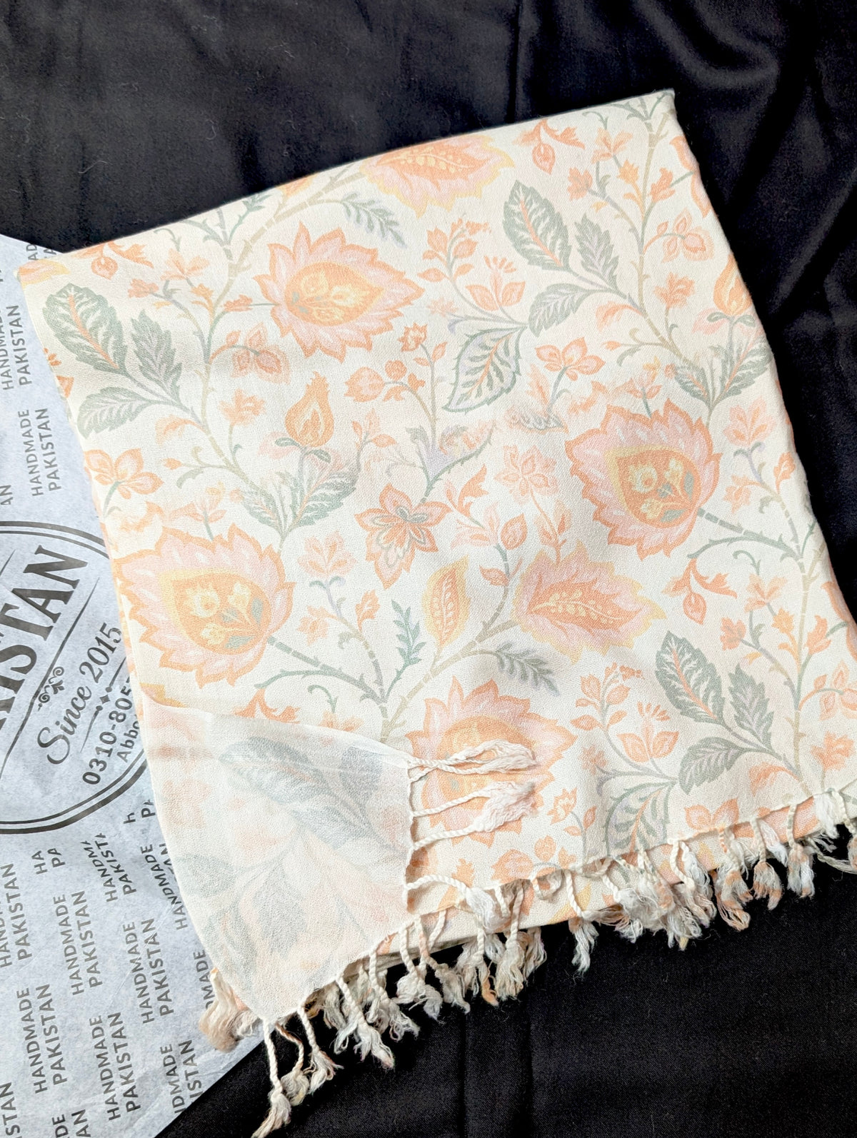 Printed Wool Pashmina Shawl | Soft and Fine Shawl Very Lightweight