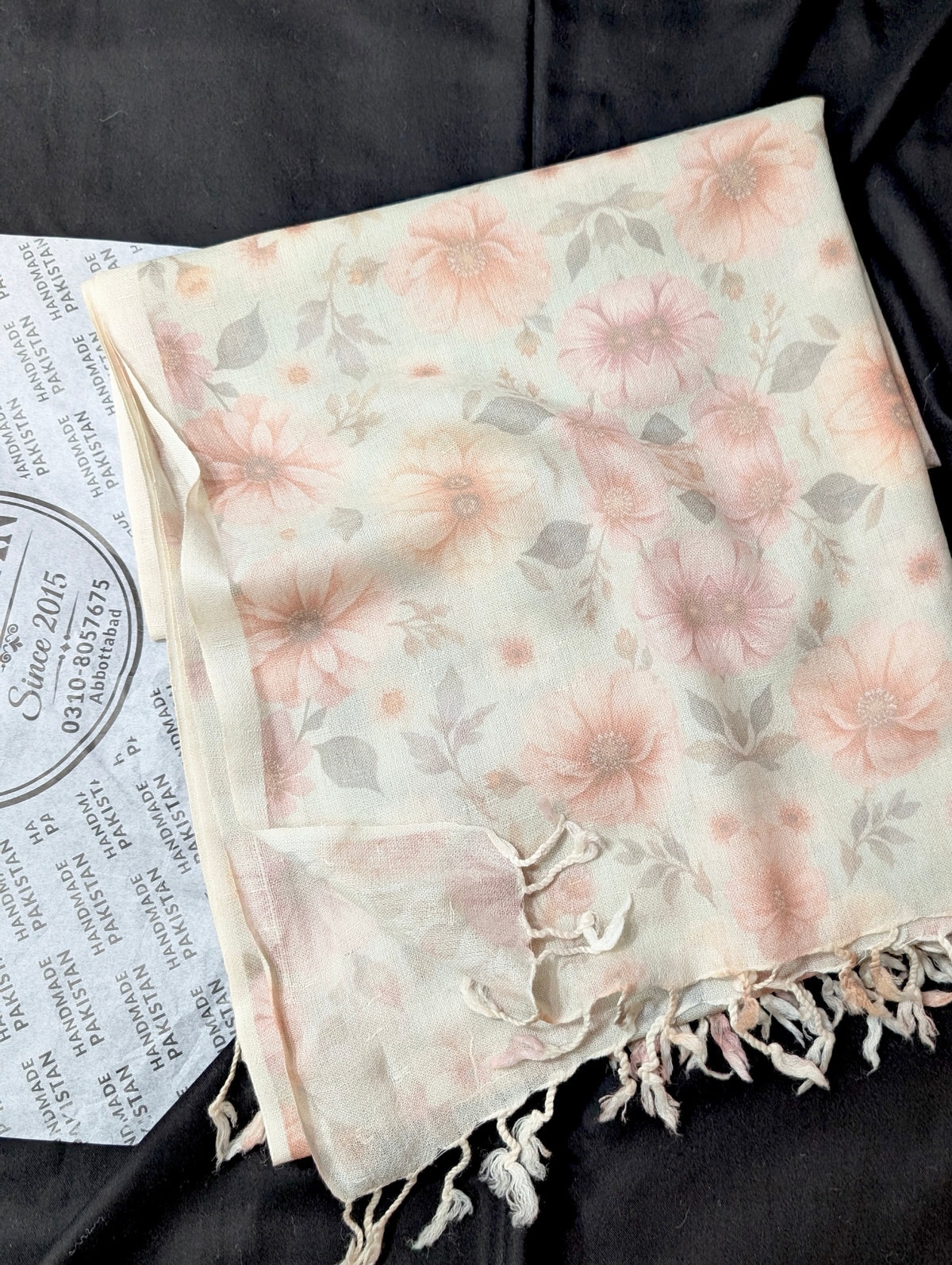 Printed Wool Pashmina Shawl | Soft and Fine Shawl Very Lightweight