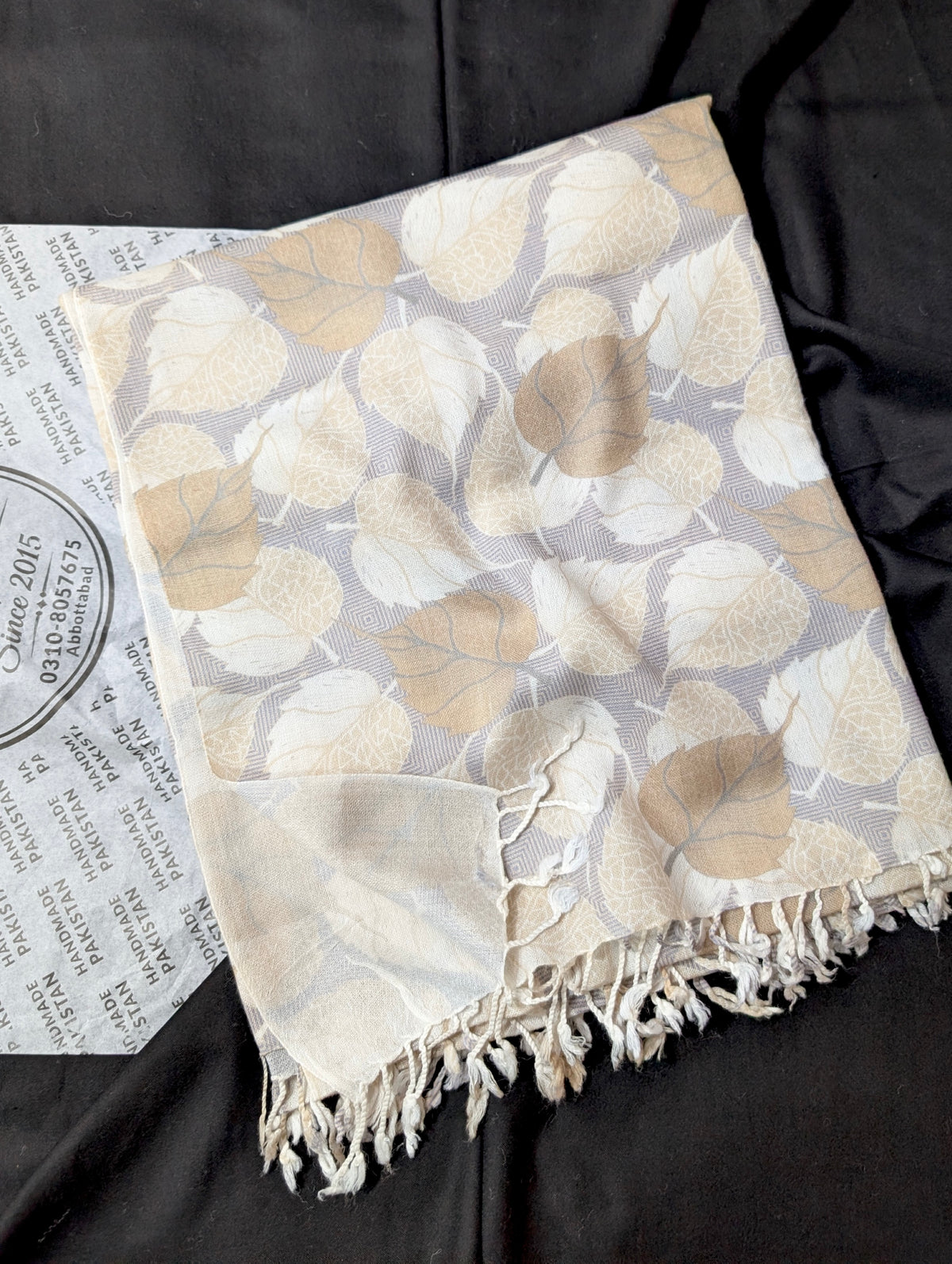 Printed Wool Pashmina Shawl | Soft and Fine Shawl Very Lightweight