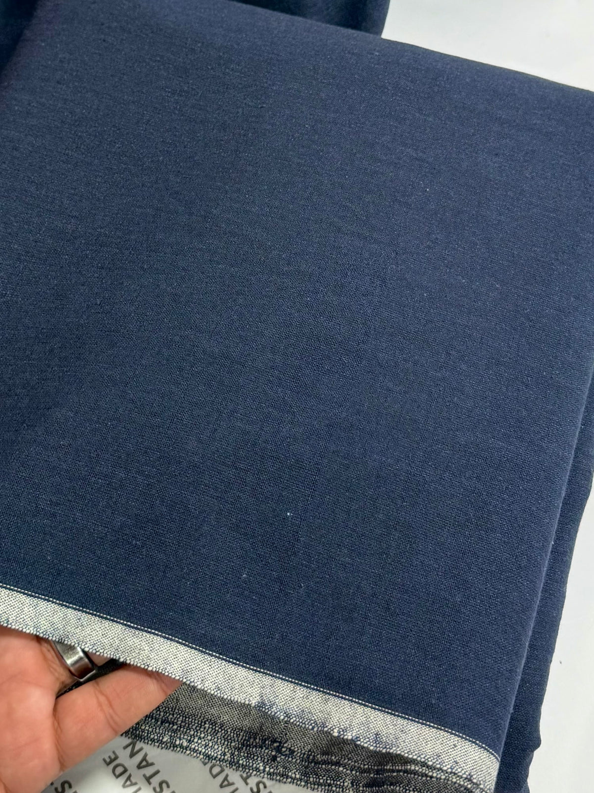 Gents Khaddar Suit | Plain Soft Mid Season Khaddar Suit | Navy Blue