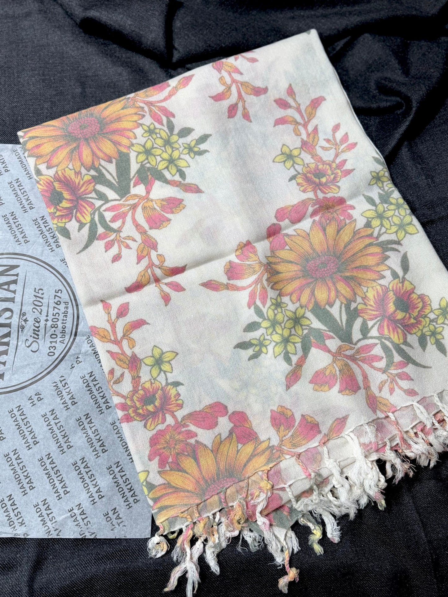Printed Wool Pashmina Shawl | Soft and Fine Shawl Very Lightweight