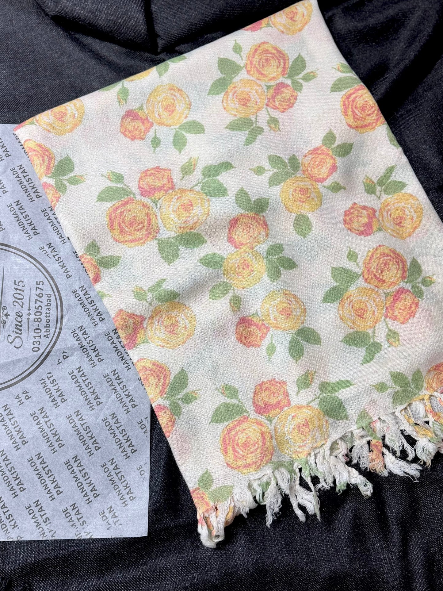 Printed Wool Pashmina Shawl | Soft and Fine Shawl Very Lightweight