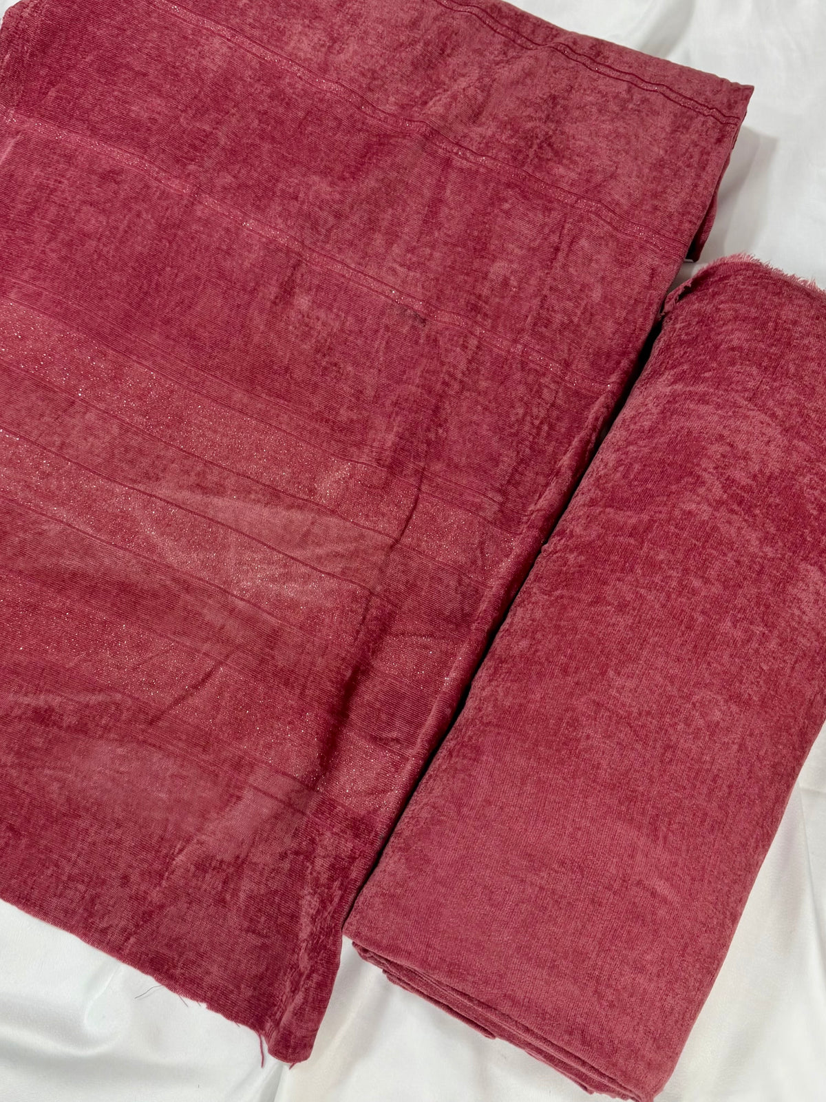 Allover Marina Khaddi Made Velvet Lining Suit | 3 Piece Suit With Shawl Perfect Gift | Tea Pink