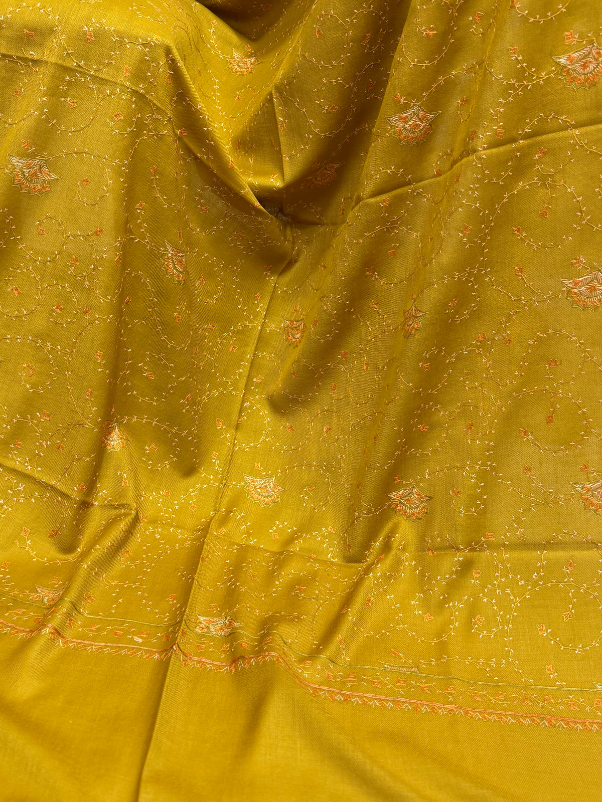Pashmina Handmade Full Embroidered Souzni Shawl Beautiful New Design 2025 Collection Made in Kashmir