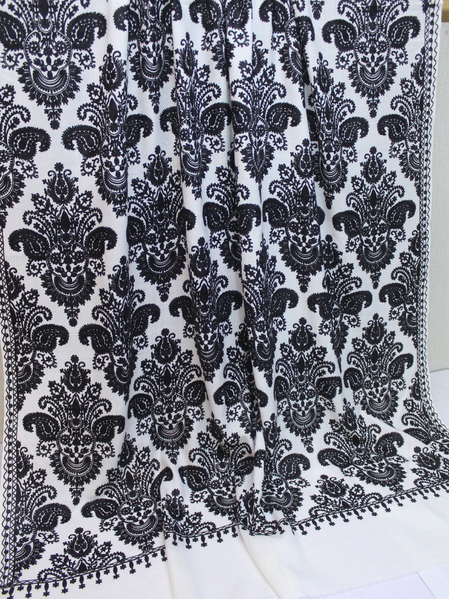 Pashmina Embroidered Shawl | Kashmiri Aar Work Embroidery Perfect Gift in Sale Price