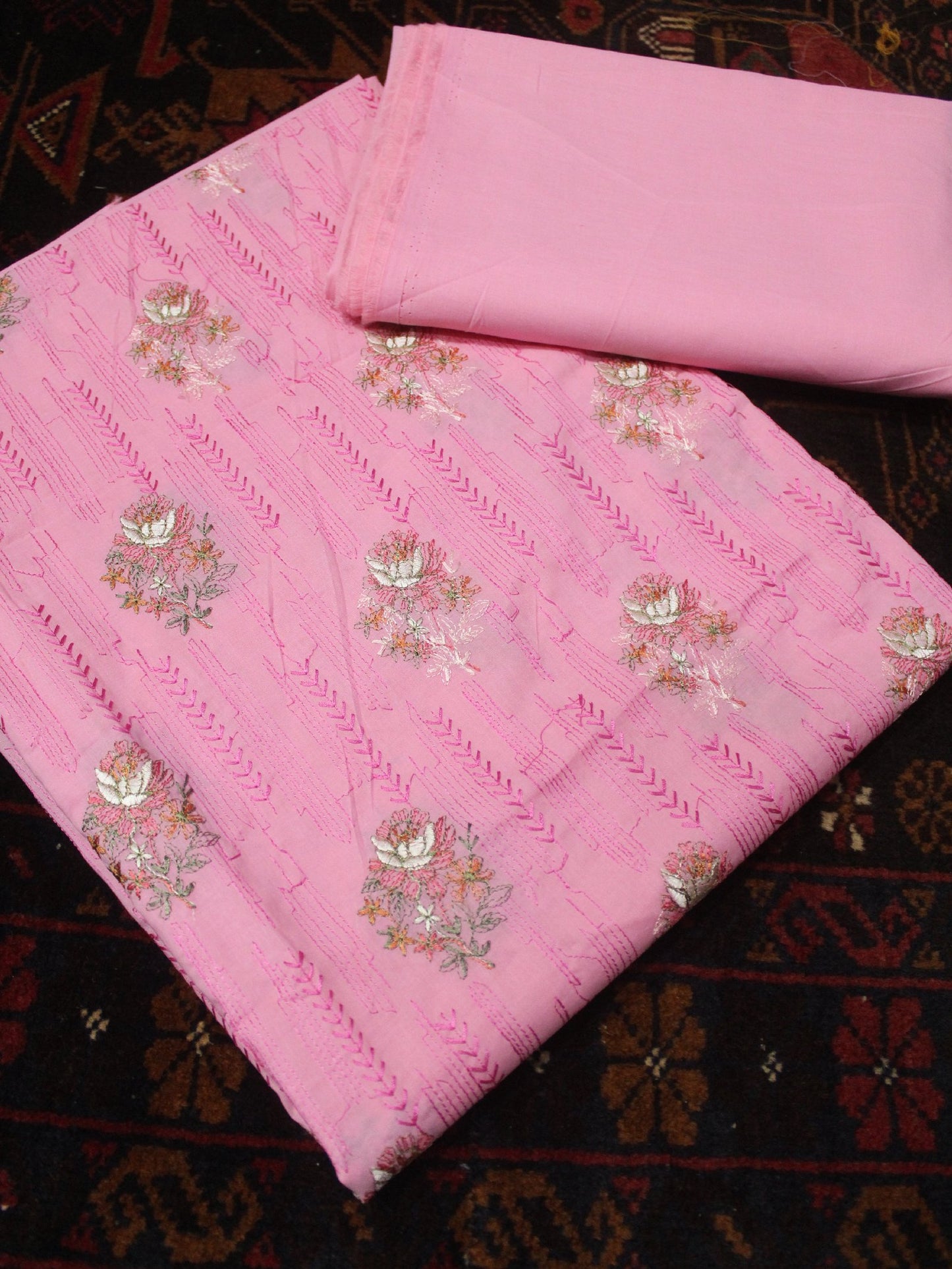 Breeze Lawn 2 Pc Embroidered Suits