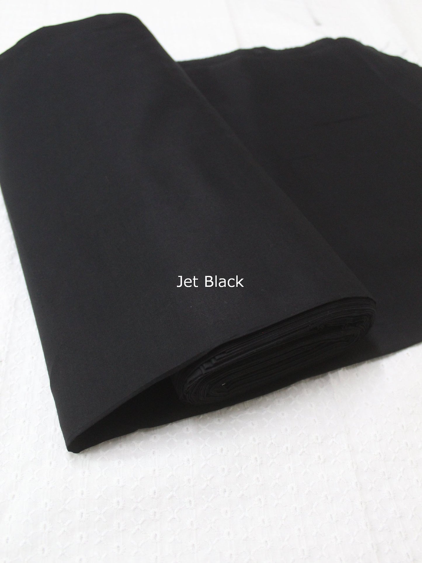 Plain Breeze Cotton 2 PC Suit | 5 Meters | Jet Black