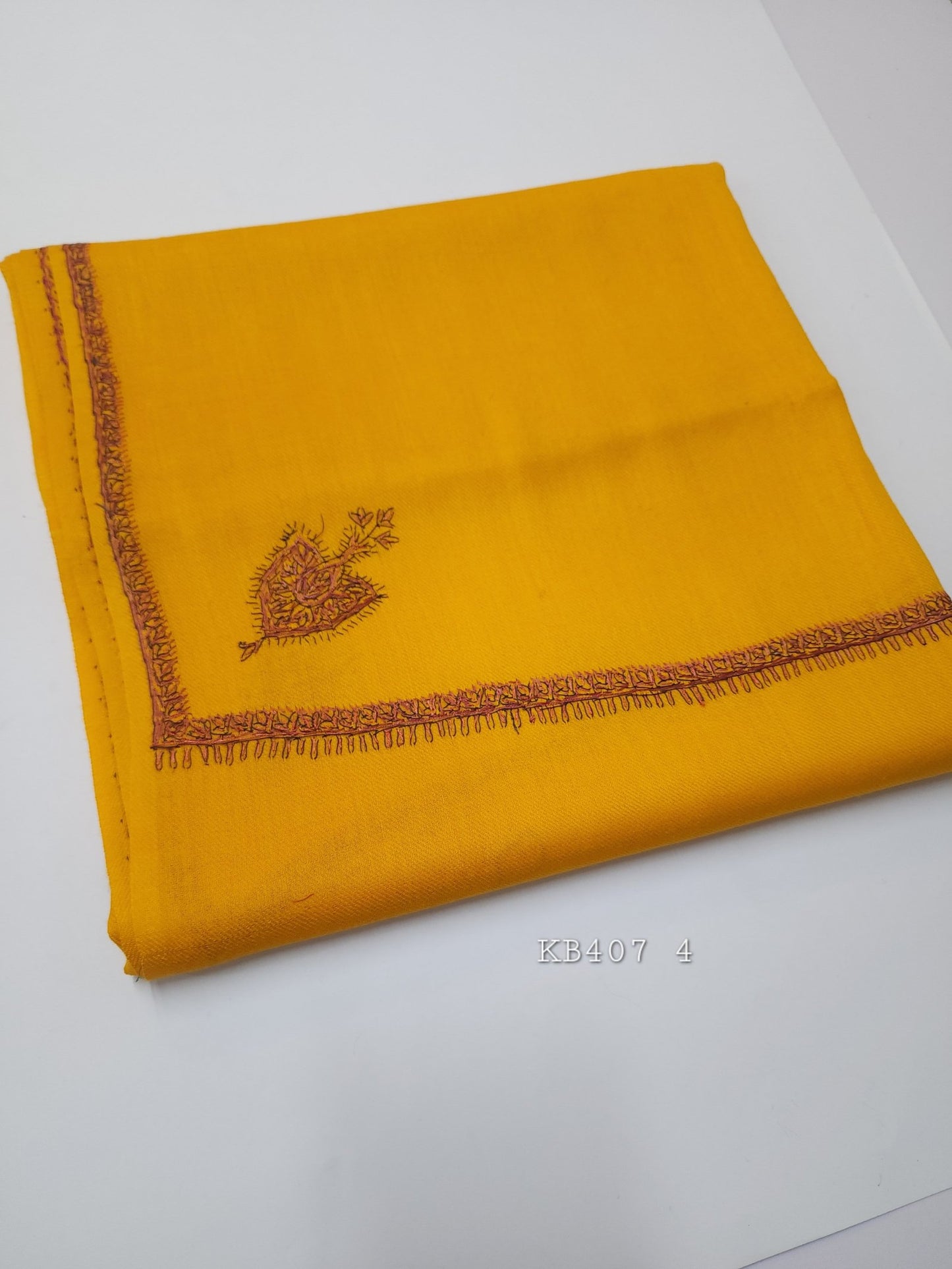 Kingri Handmade Border Embroidered Pashmina Shawl Best Selling Shawl Perfect Gift
