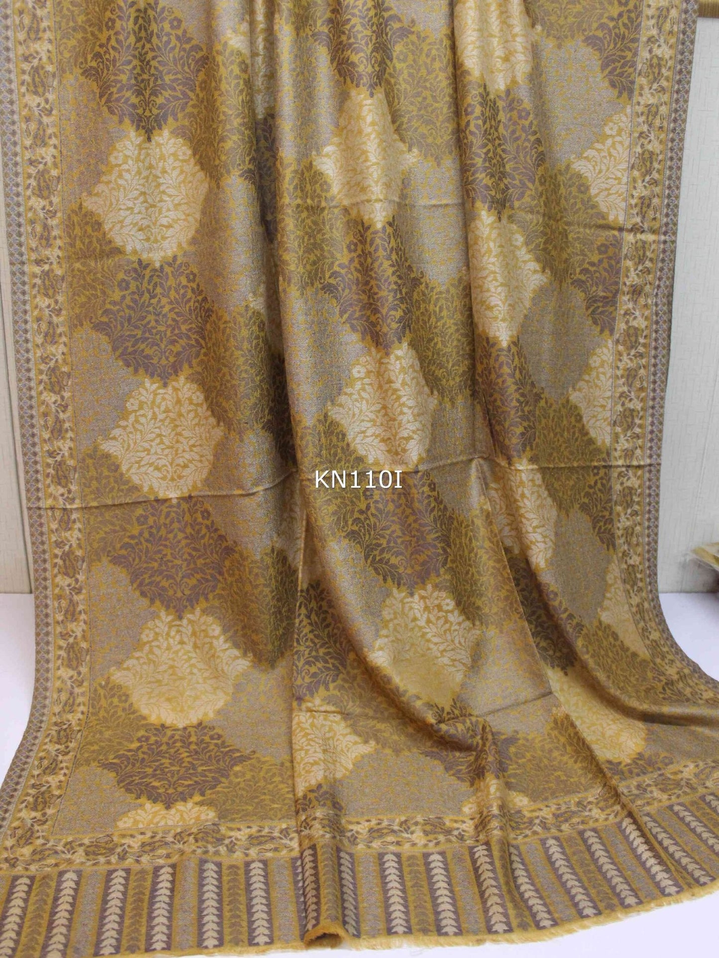 Kani Shawl Weaved Jamawar Toosh Shawl Made in Kashmir Full Size Shawl Perfect Gift