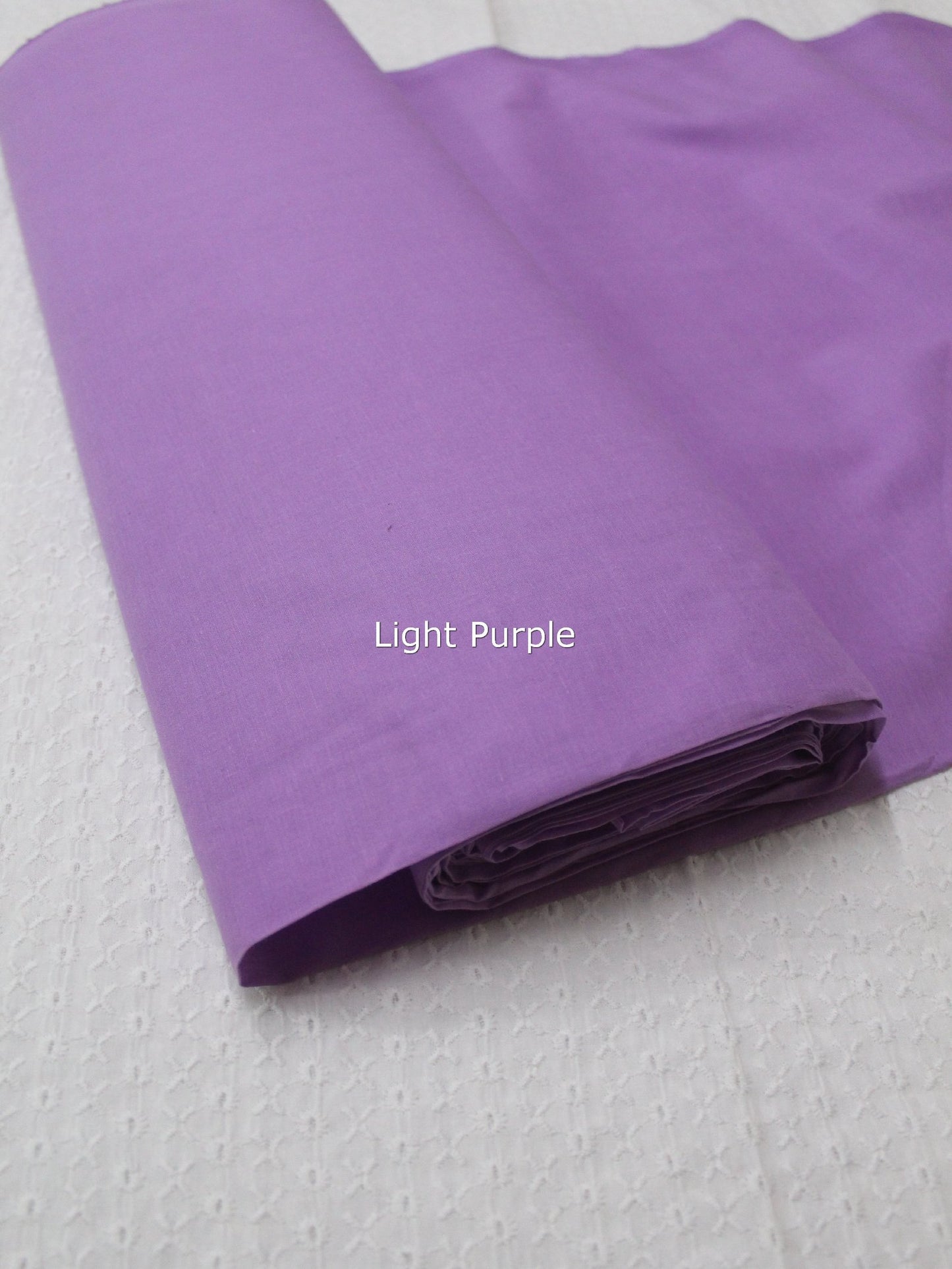 Plain Breeze Cotton 2 PC Suit | 5 Meters | Light Purple