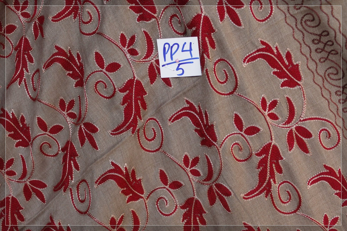 Pashmina Full Embroidered Shawl (PP4/5)