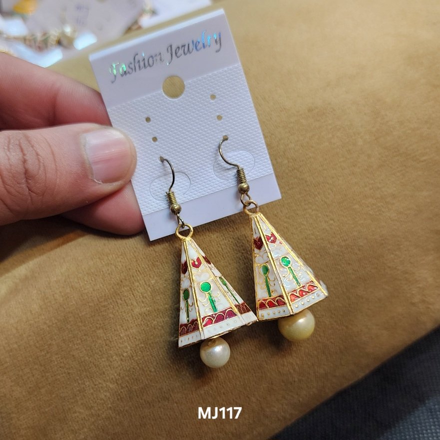 Meenakari Earrings Handmade