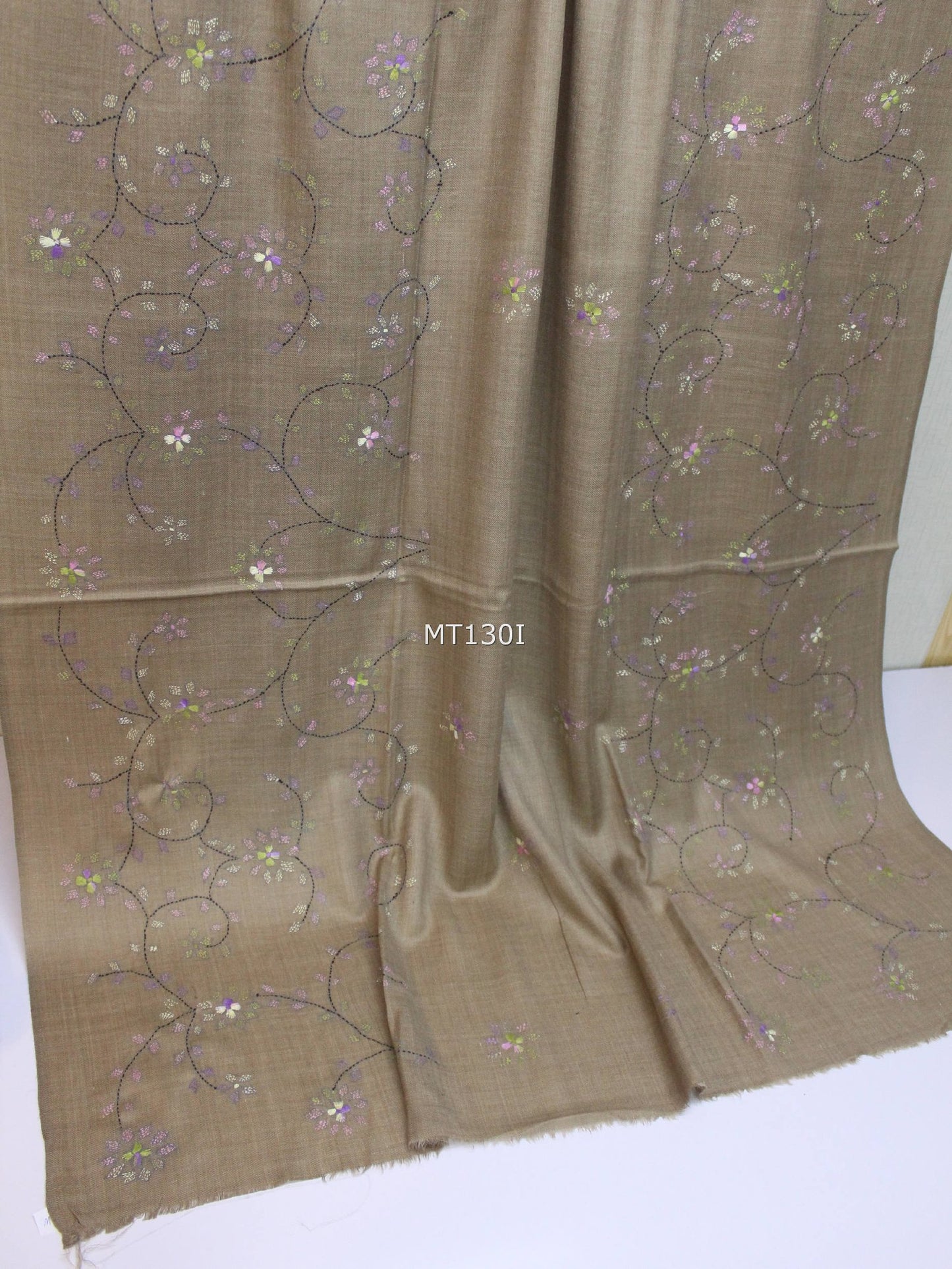Pashmina Handmade Full Embroidered Shawl Perfect For Gifts