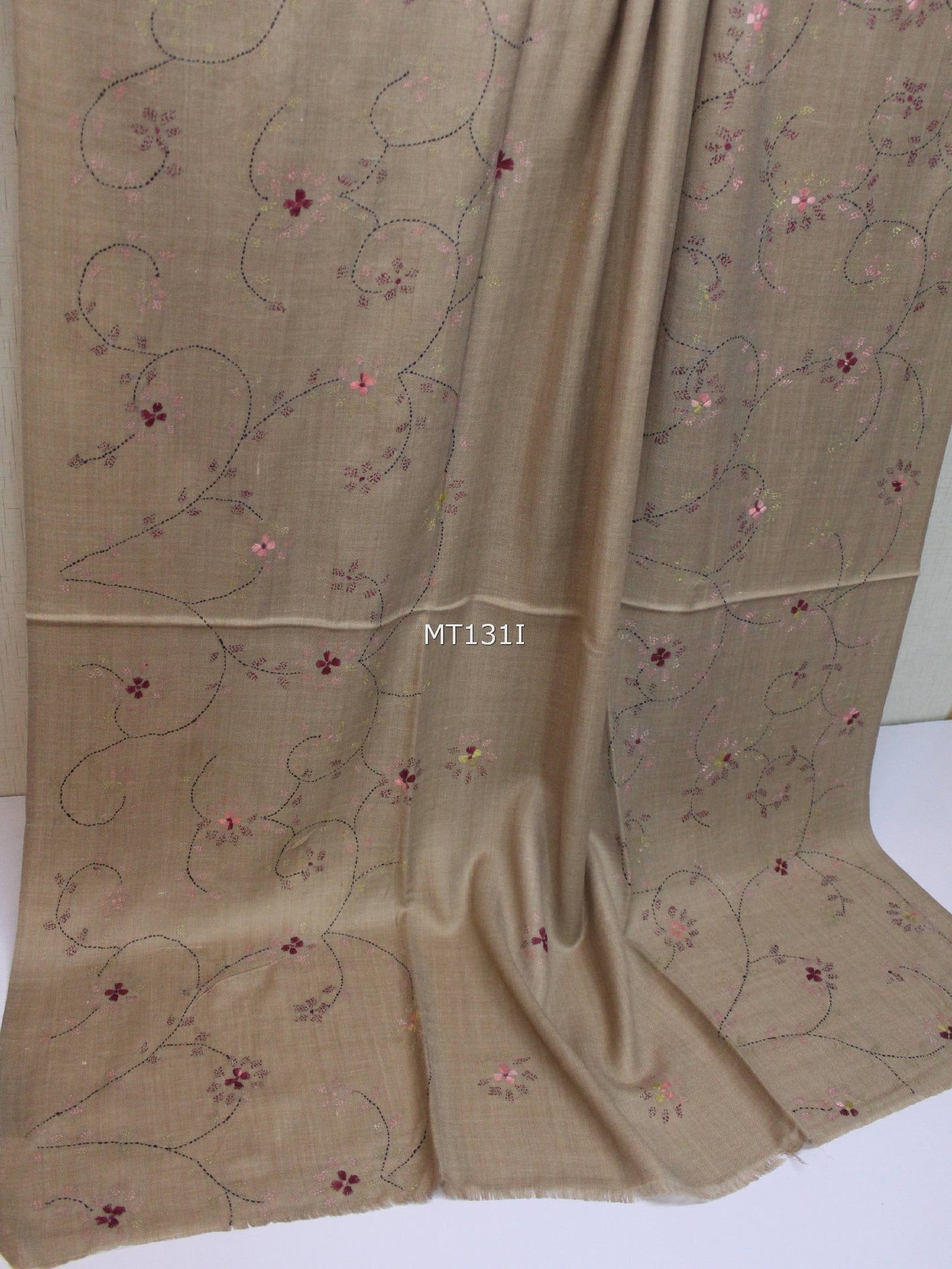 Pashmina Handmade Full Embroidered Shawl Perfect For Gifts