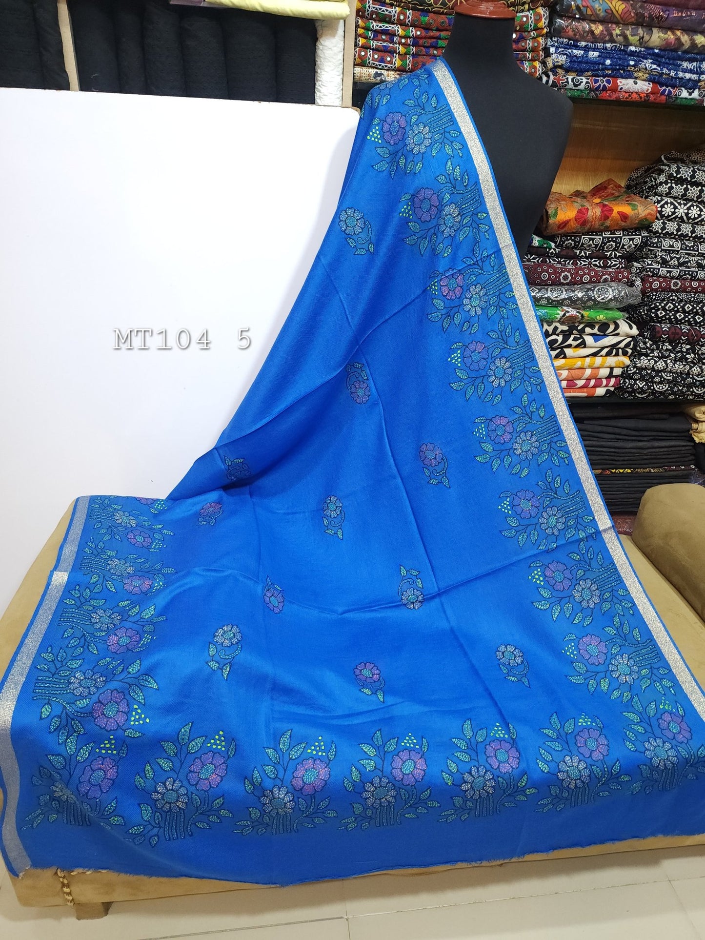 Handmade Pashmina Shawl | Special Hand Embroidery 90x45 inches Perfect Gift and Rare Find