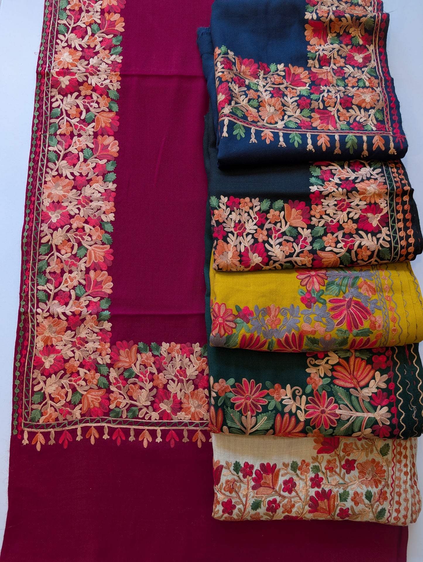 2 Piece Chikankari Lawn Suit Red