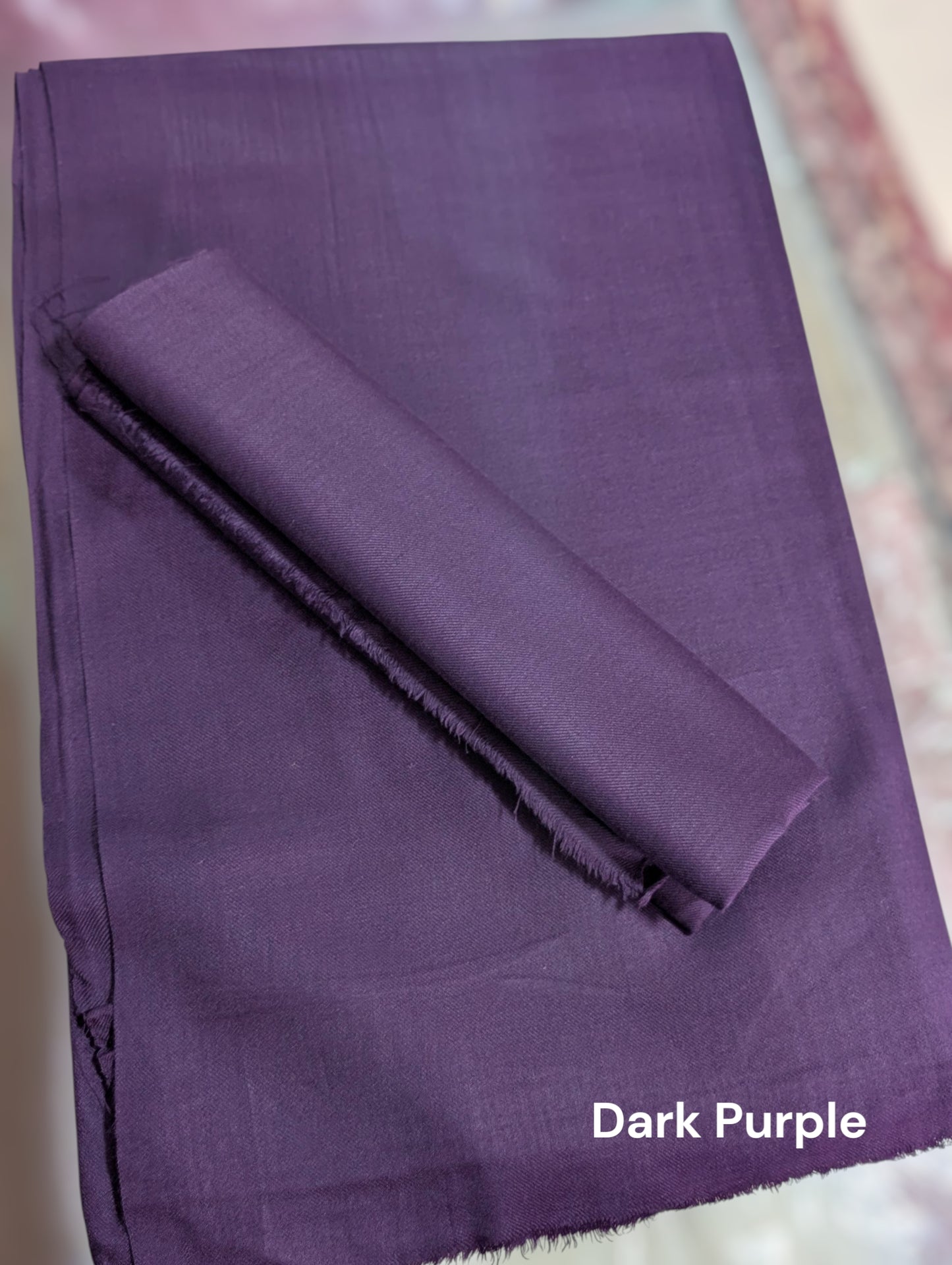 Plain Pashmina Shawl Soft and Lightweight No 1 Best Selling Shawl | Dark Purple